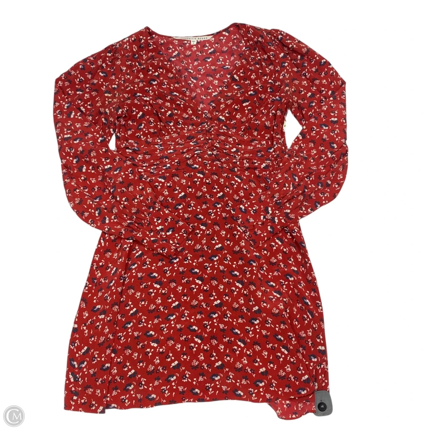 Dress Designer By Veronica Beard In Red, Size: M