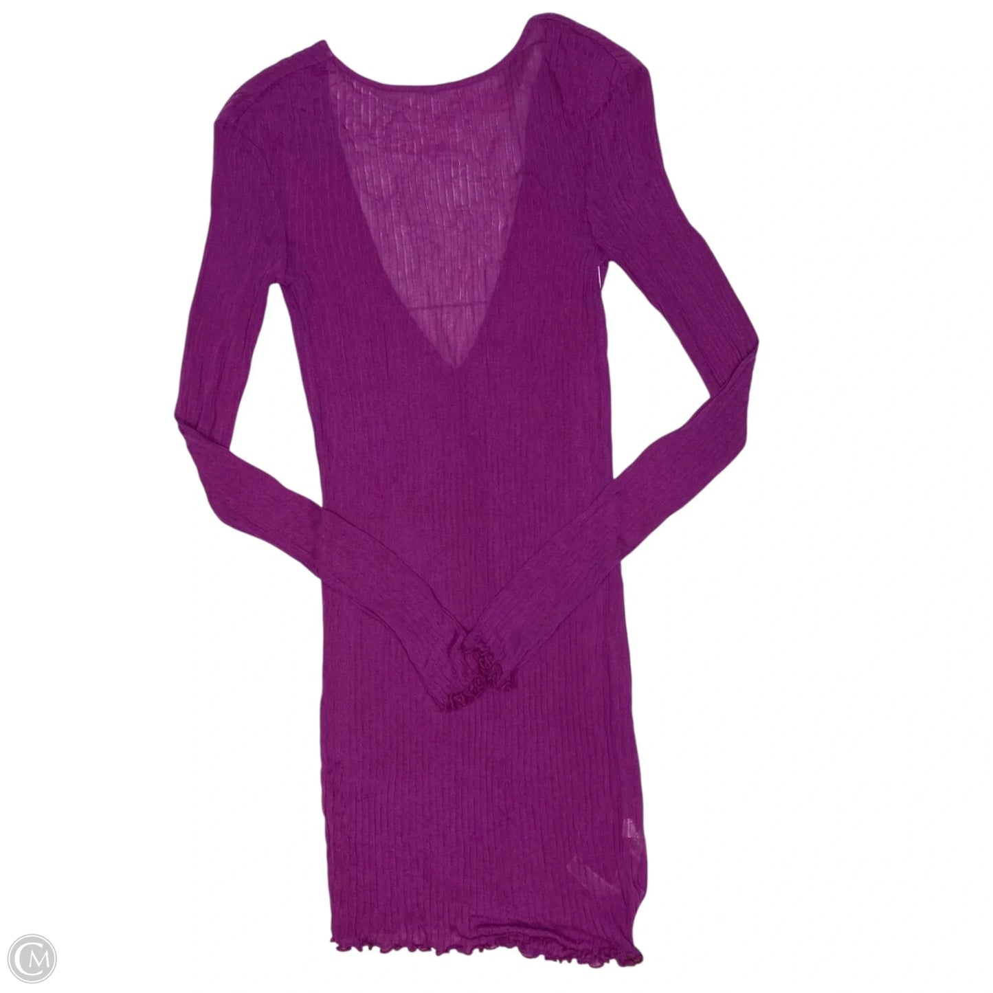 Dress Casual Short By Free People In Purple, Size: Xs