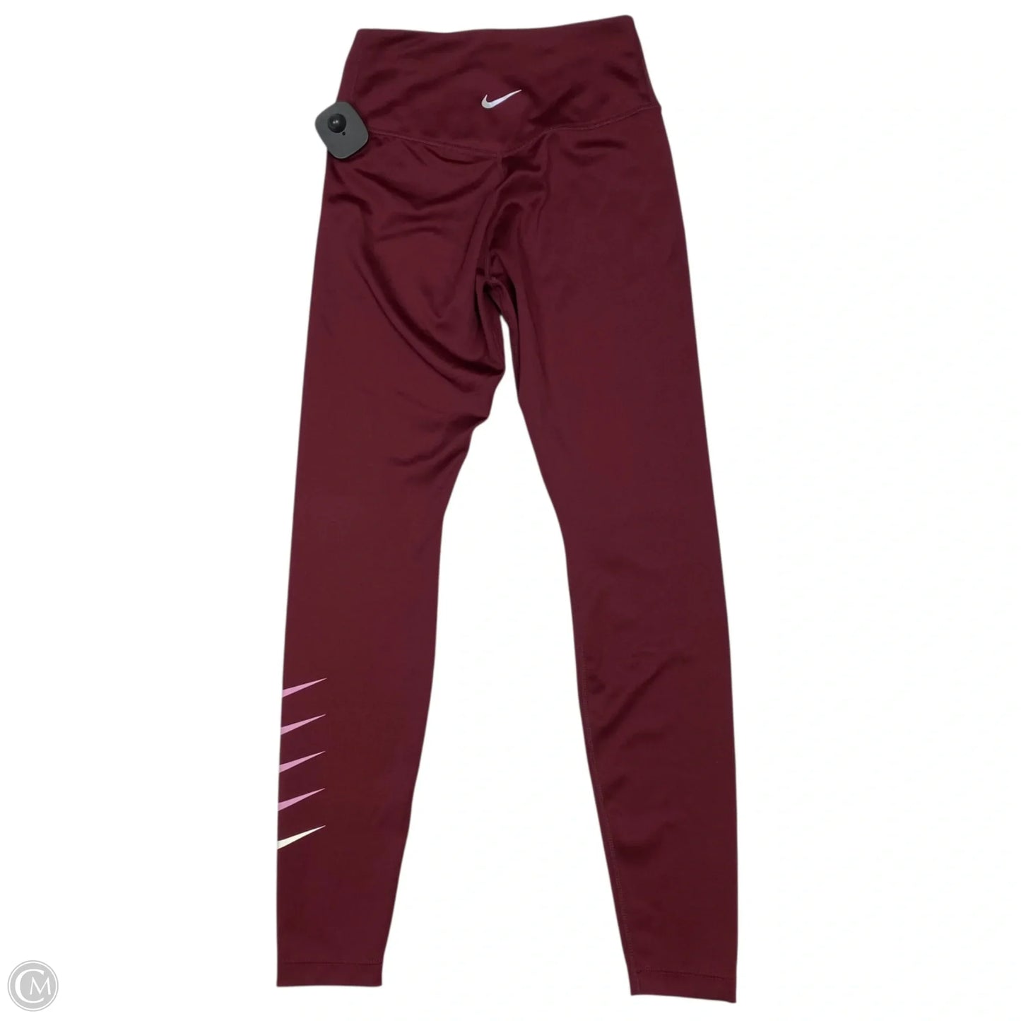 Athletic Leggings By Nike Apparel In Red, Size: Xs