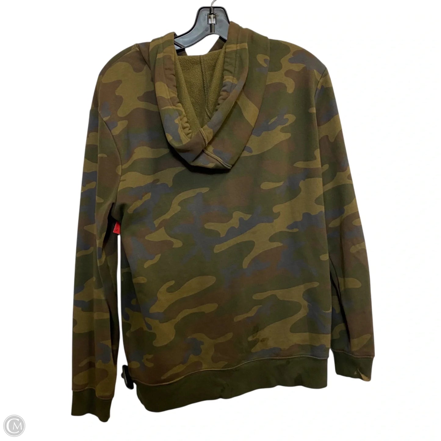 Sweatshirt Hoodie By Gap In Camouflage Print, Size: S