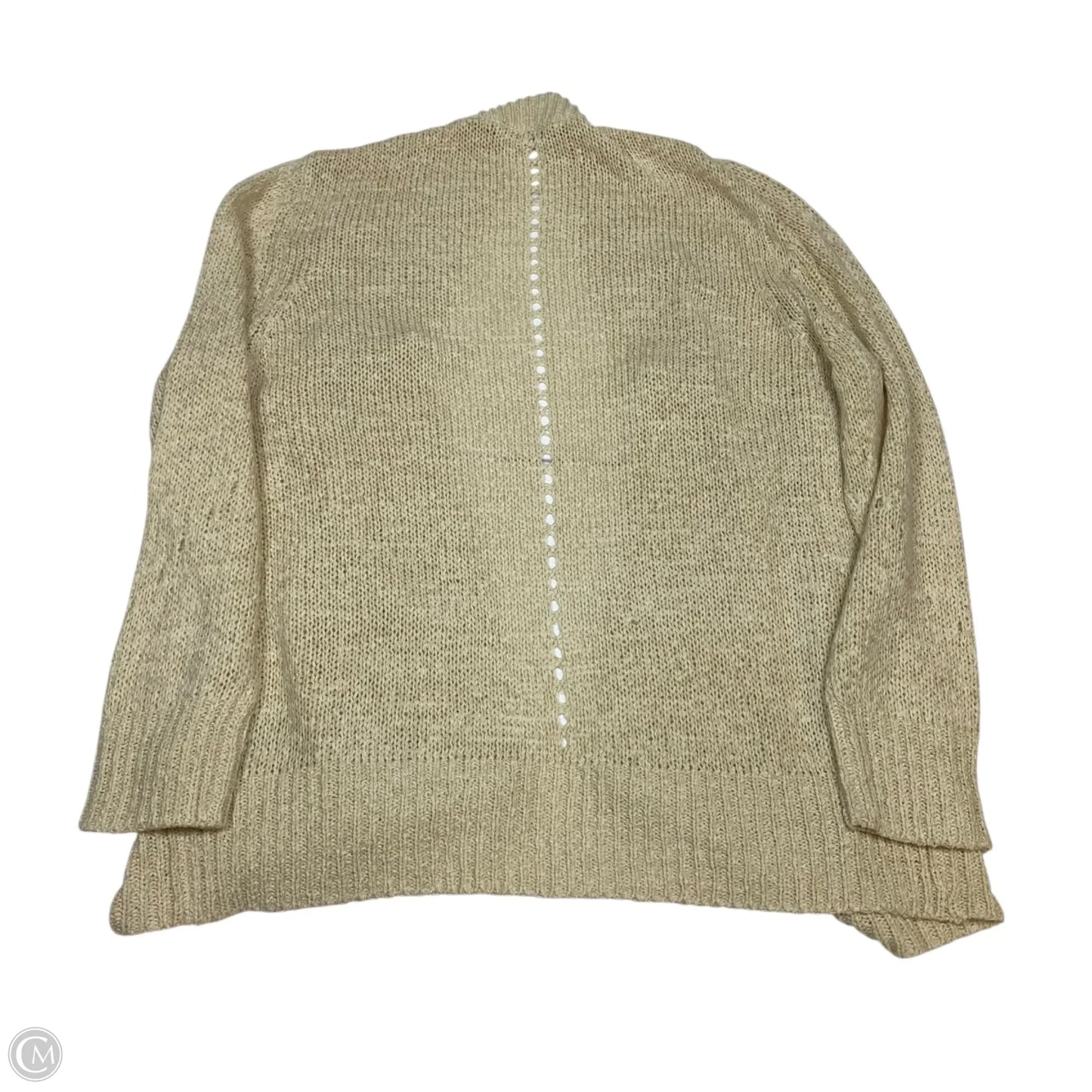 Sweater Cardigan By Sonoma In Cream, Size: L