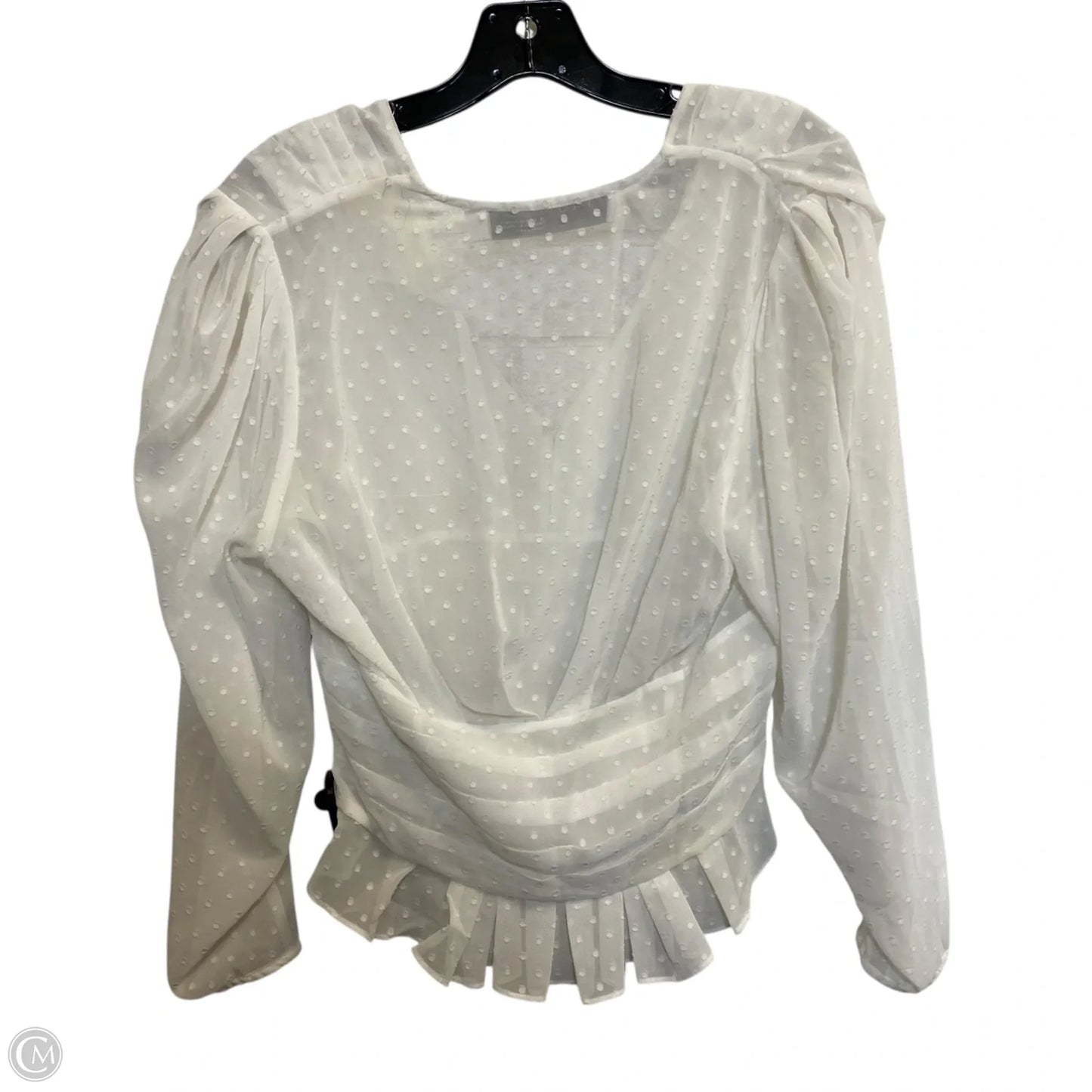 Blouse Long Sleeve By Iro In White, Size: S