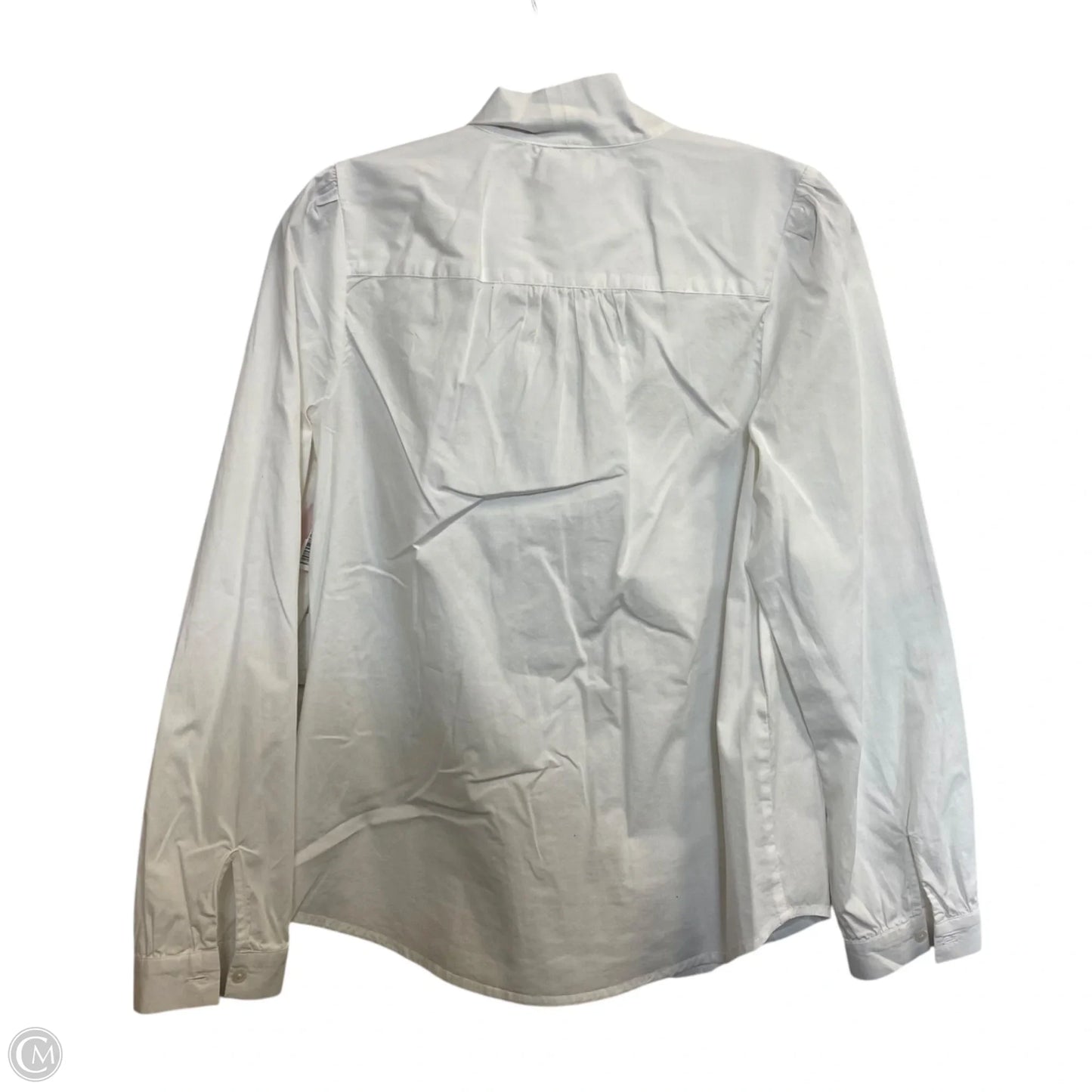 Top Long Sleeve By J. Crew In White, Size: S