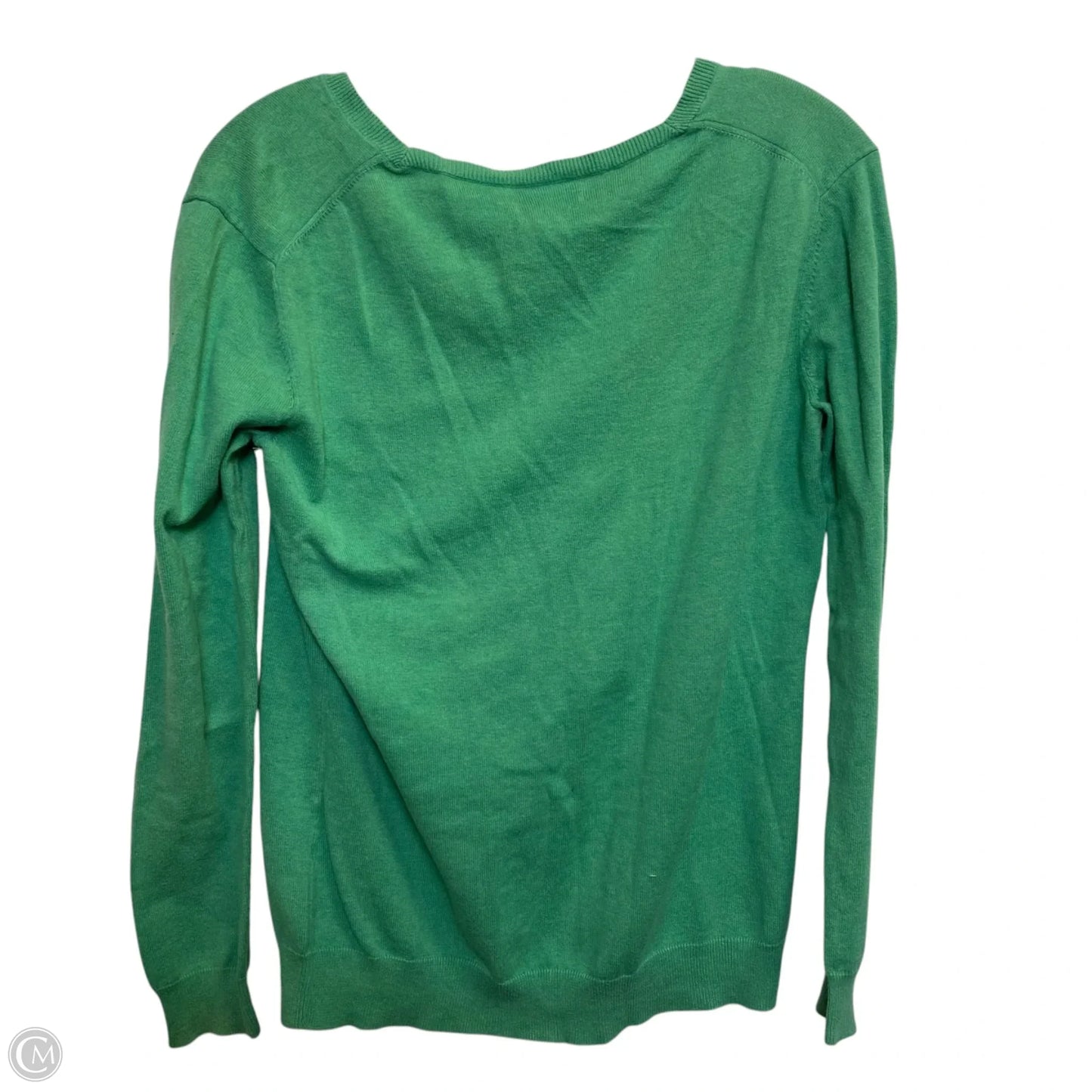 Top Long Sleeve Designer By Vineyard Vines In Green, Size: M