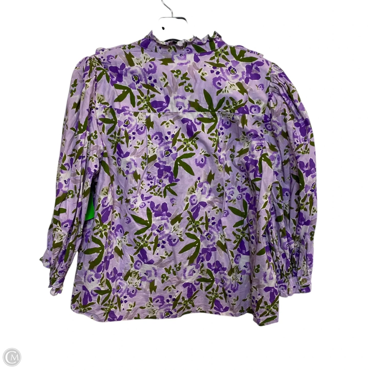 Top Long Sleeve By Pinch In Purple, Size: Xl