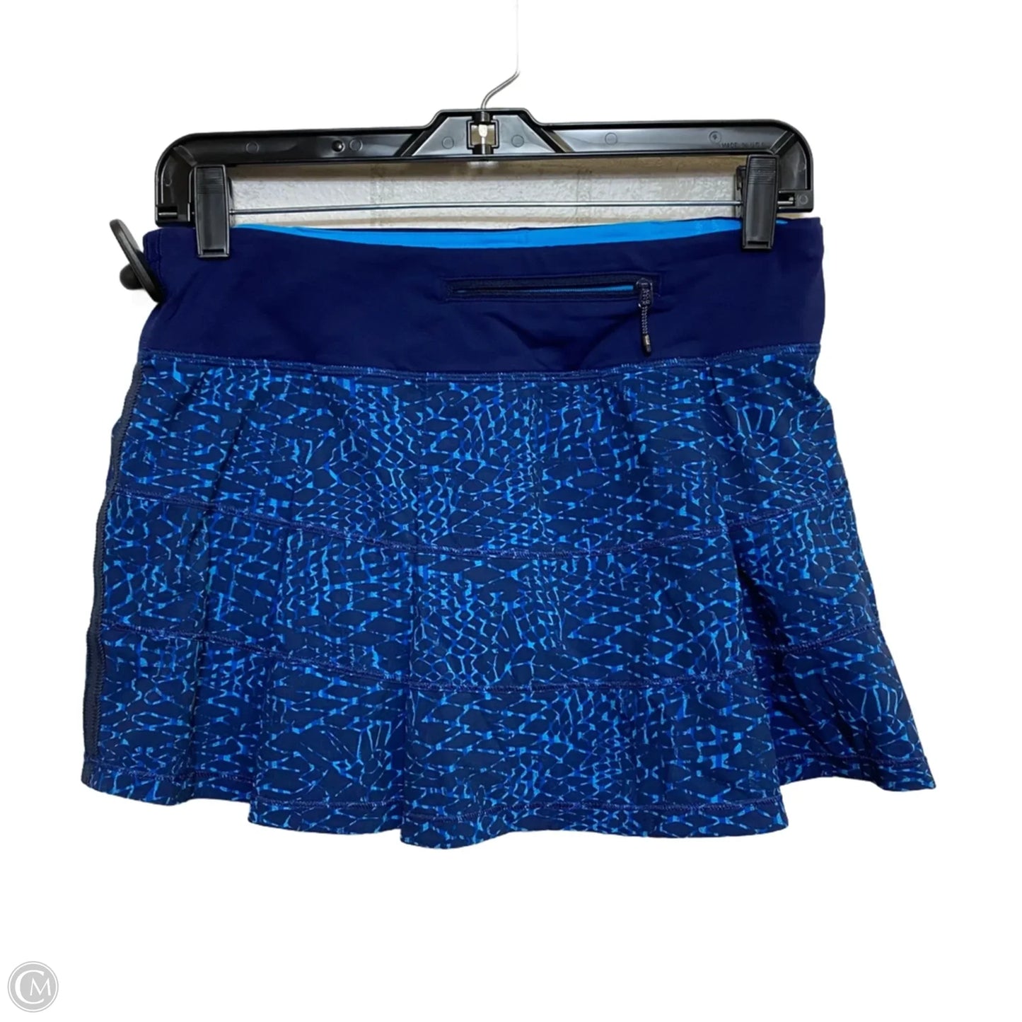 Athletic Skort By Lululemon In Blue, Size: S