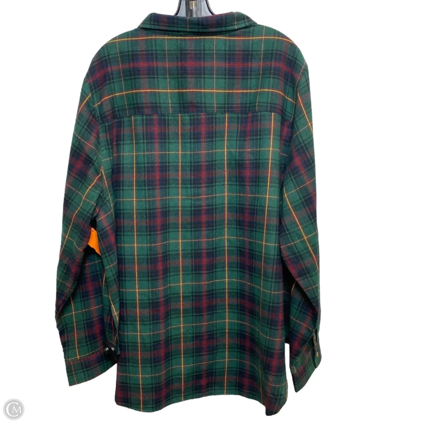 Top Long Sleeve By Savage Art In Green, Size: 3x