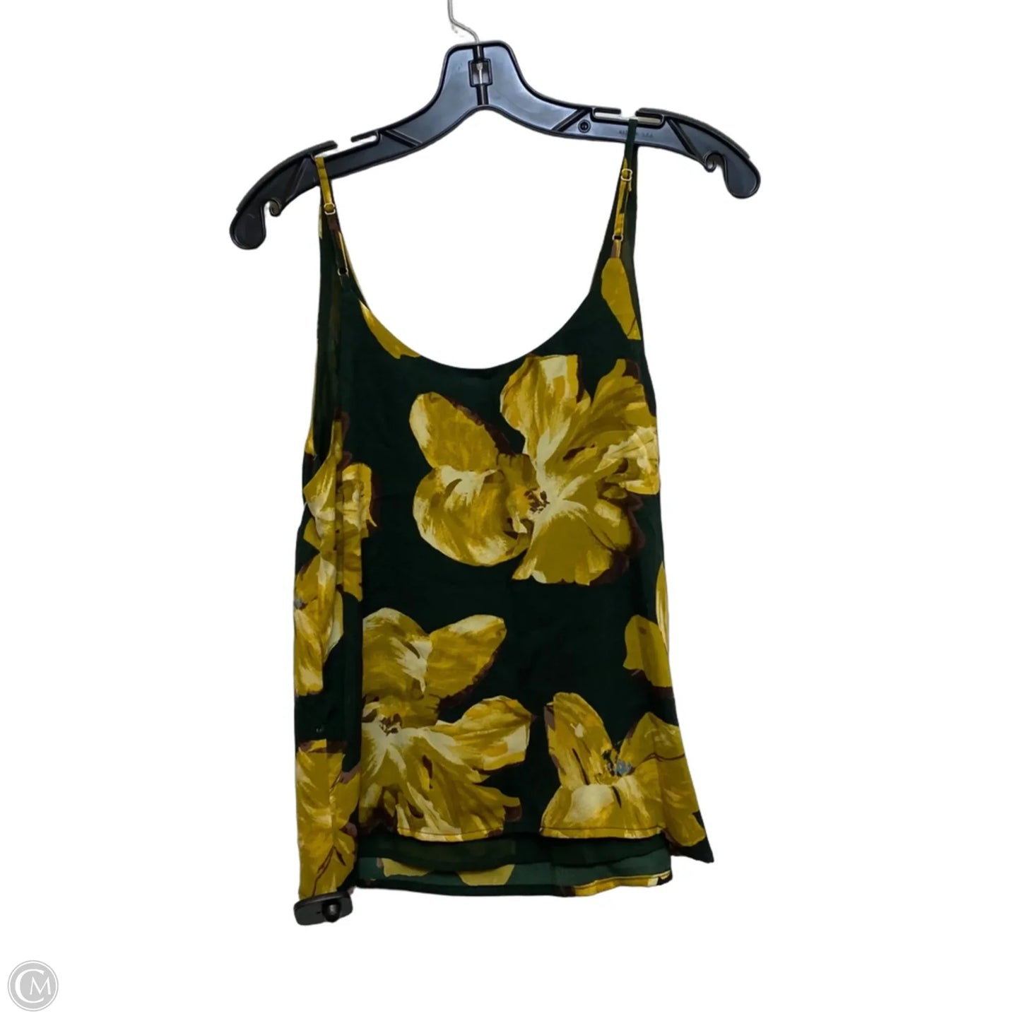 Top Sleeveless By A New Day In Green & Yellow, Size: S