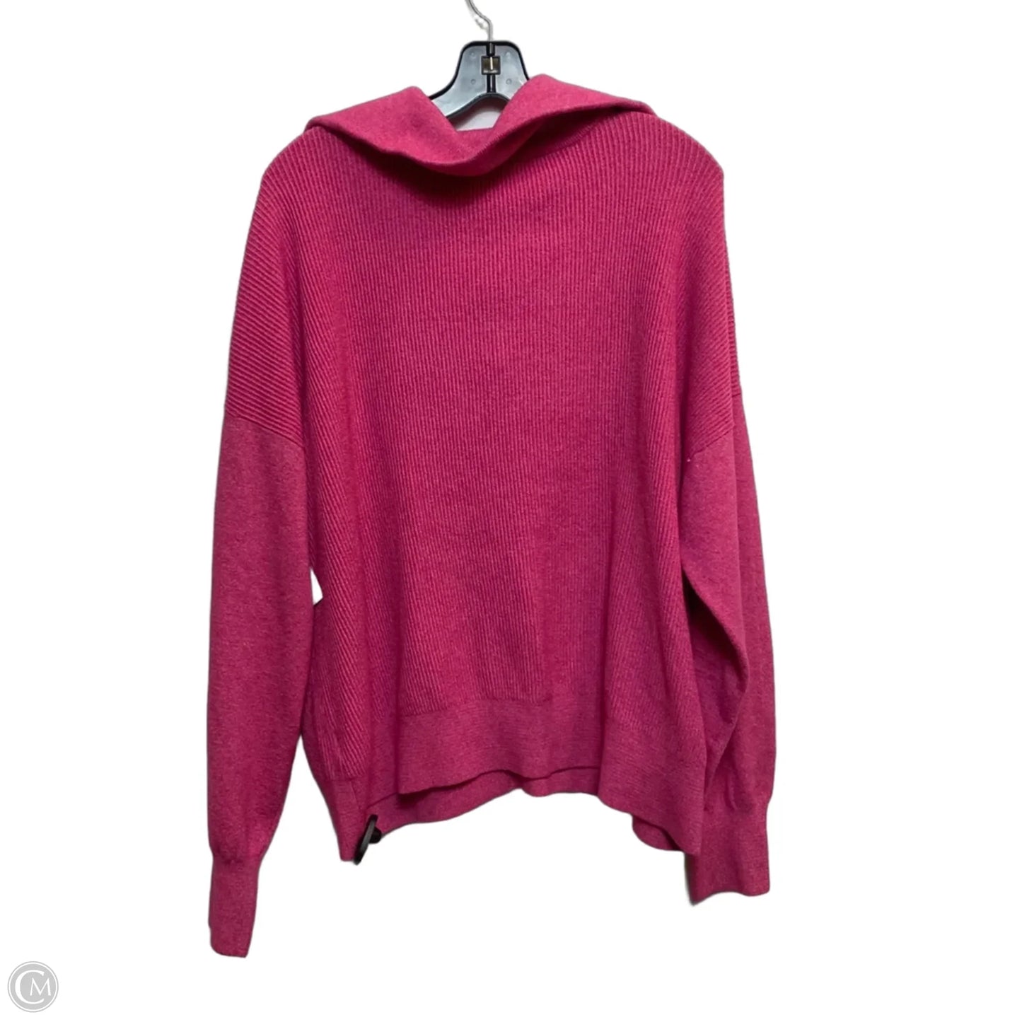 Sweatshirt Collar By Crown And Ivy In Pink, Size: Xxl