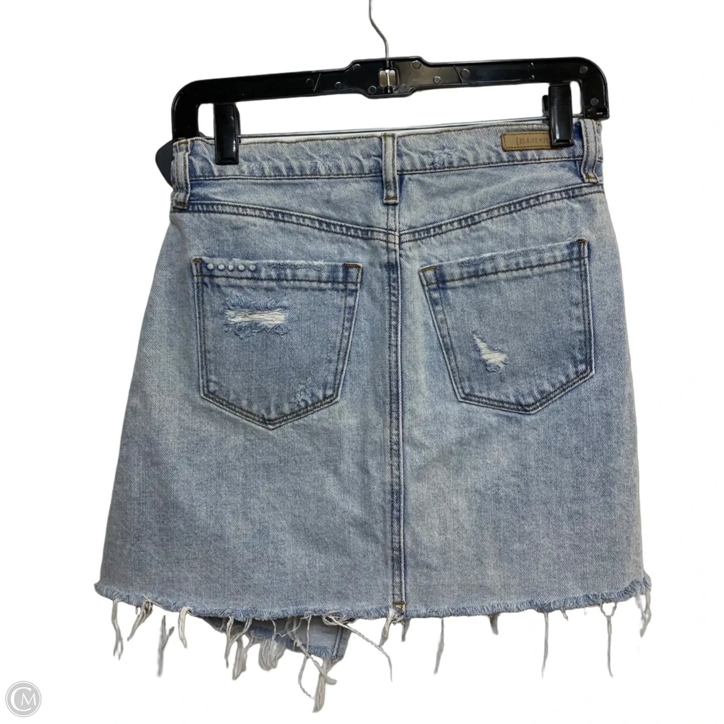 Skirt Mini & Short By Blanknyc In Blue Denim, Size: Xs