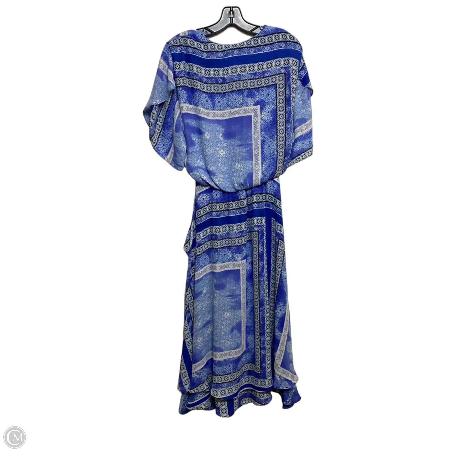 Dress Casual Midi By Parker In Blue, Size: M