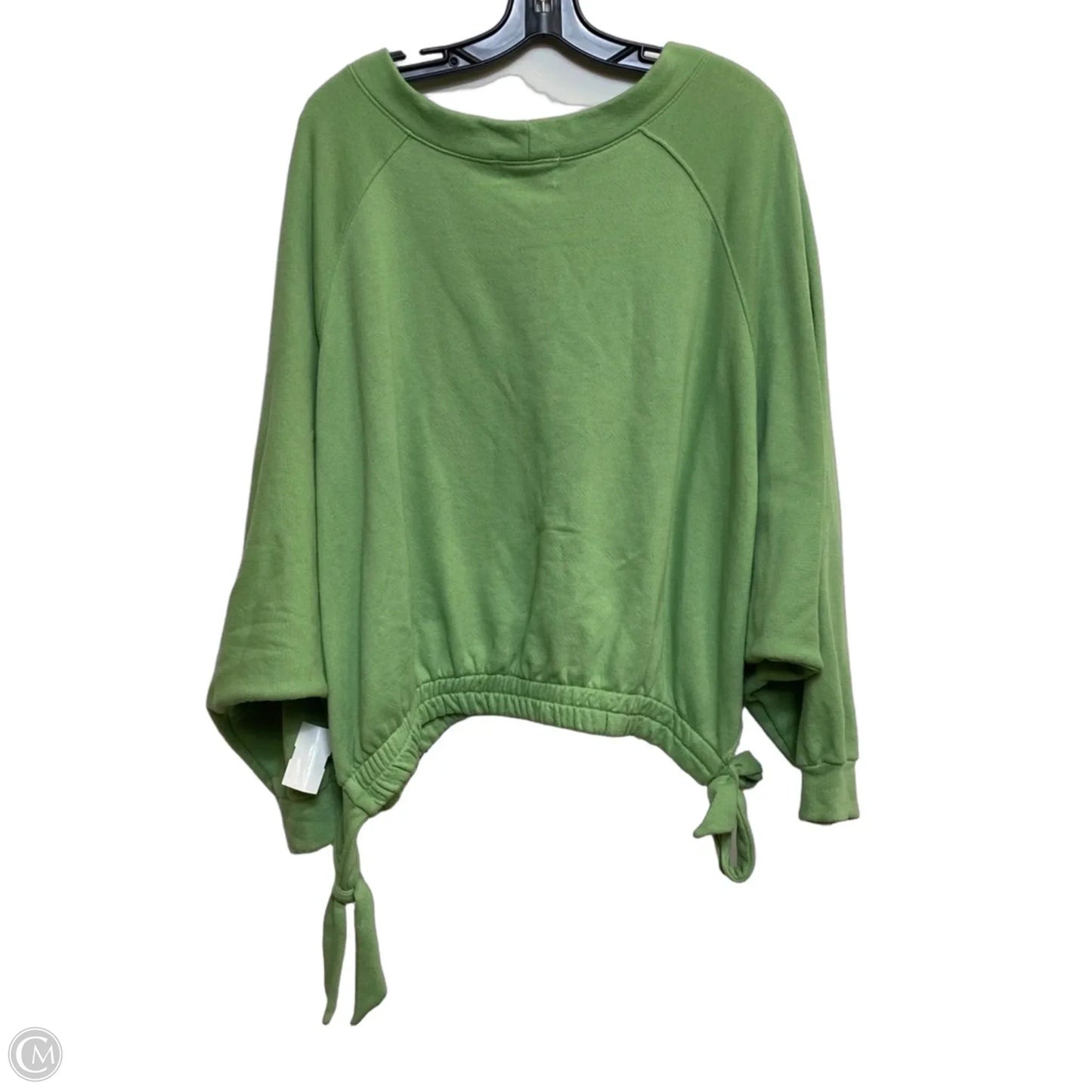 Sweatshirt Crewneck By Bucketlist In Green, Size: L