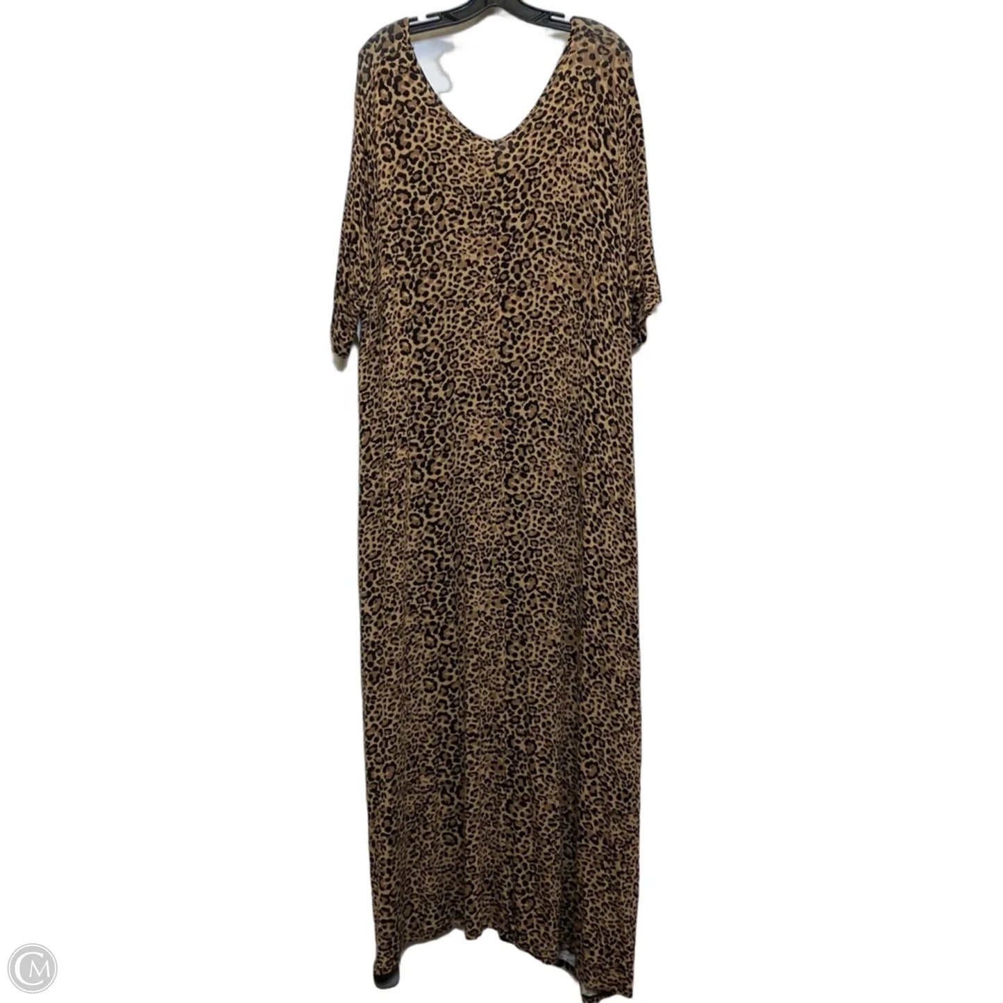 Dress Casual Maxi By Zenana In Animal Print, Size: 3x
