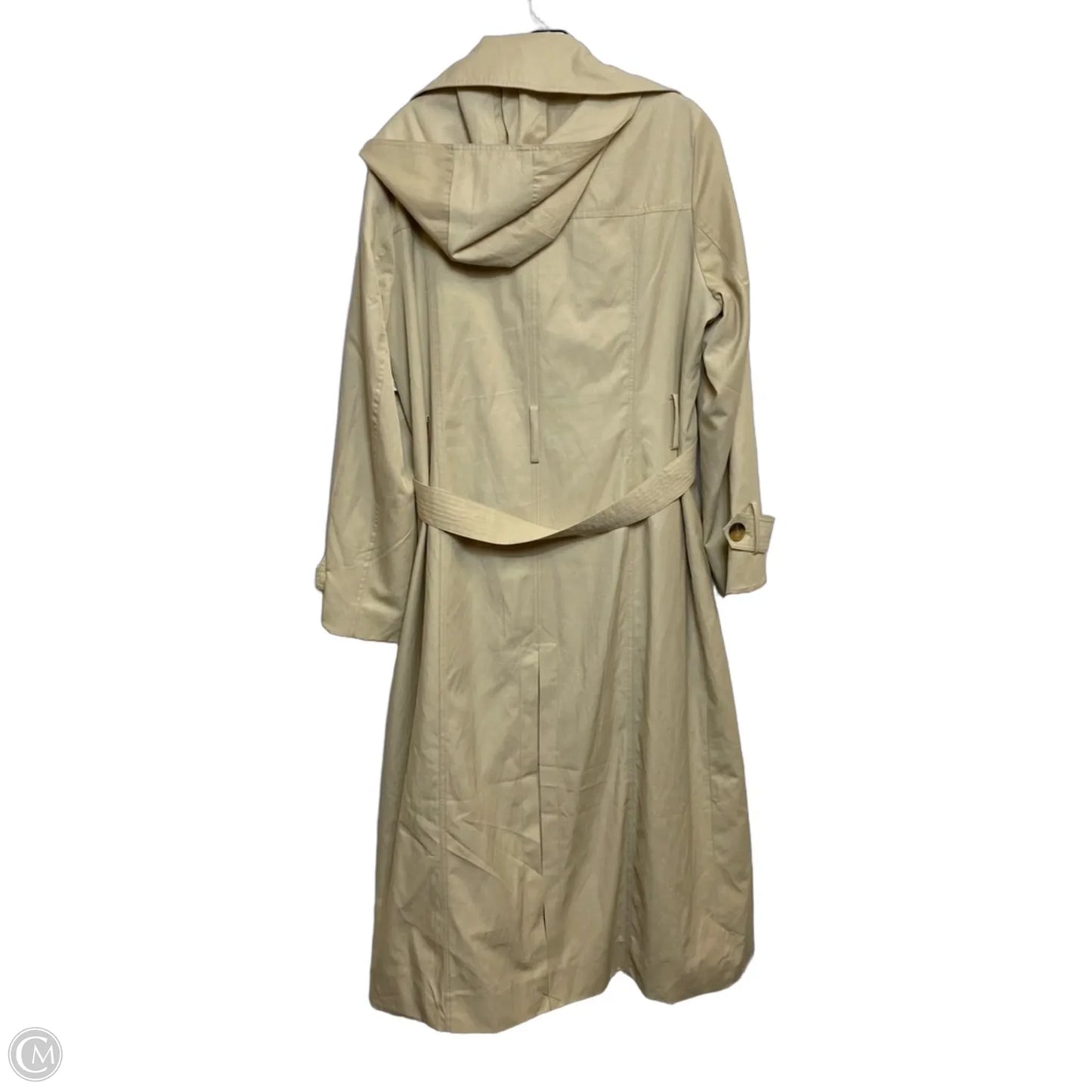 Coat Trench Coat By Rachel Zoe In Tan, Size: Xl