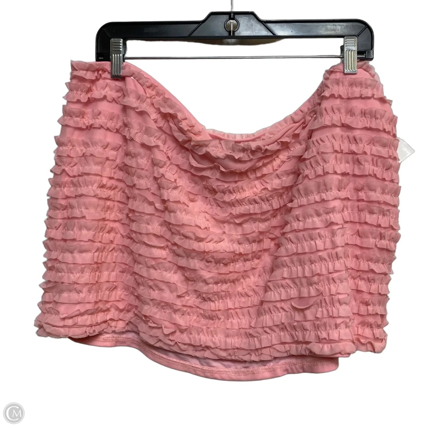 Skirt Set 2pc By Fashion Nova In Pink, Size: 2x