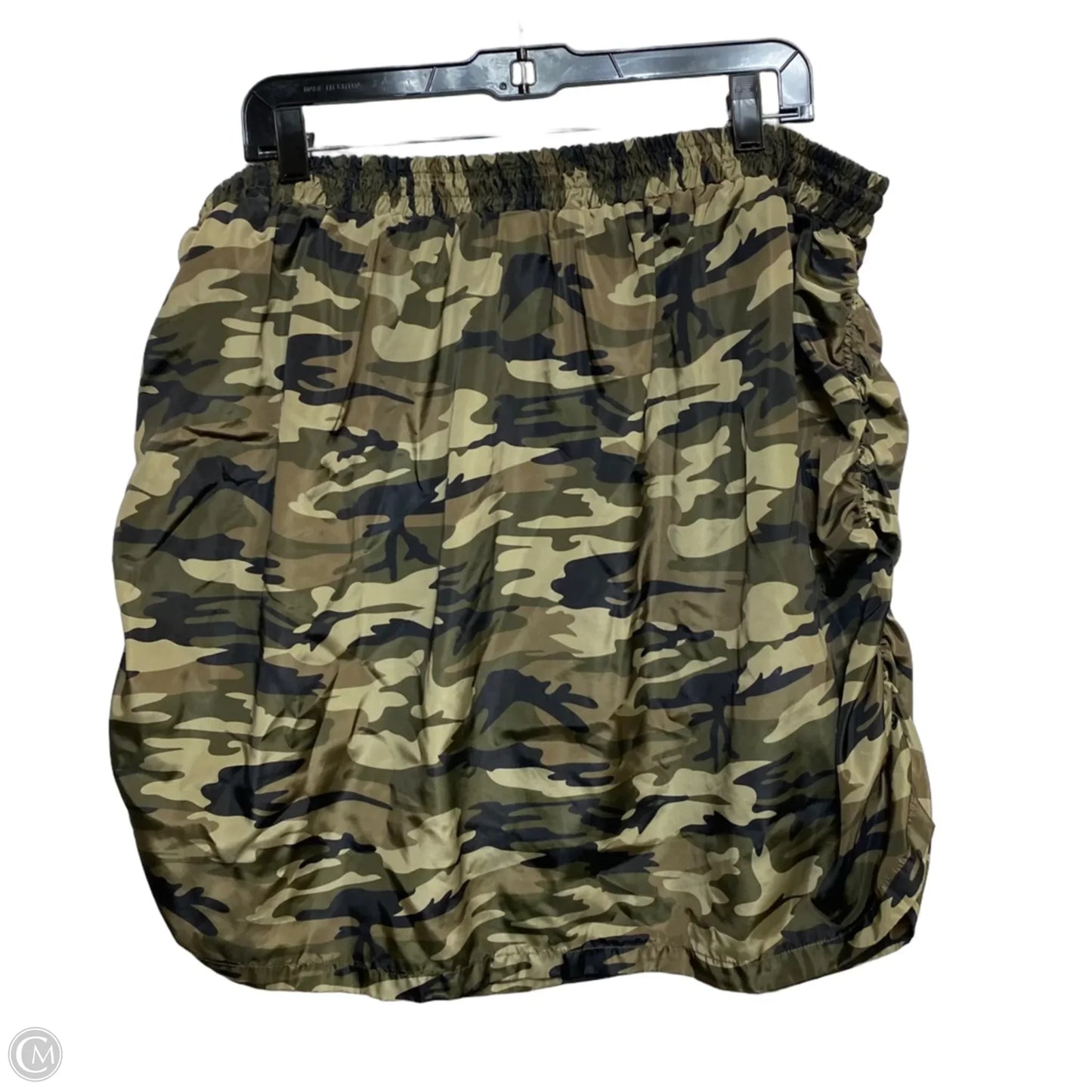 Skirt Mini & Short By Shein In Camouflage Print, Size: 4x