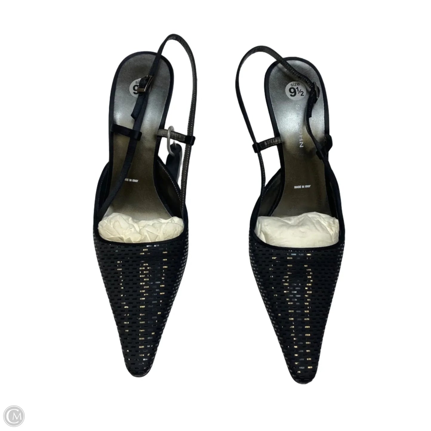 Shoes Luxury Designer By St John Collection In Black, Size: 9.5