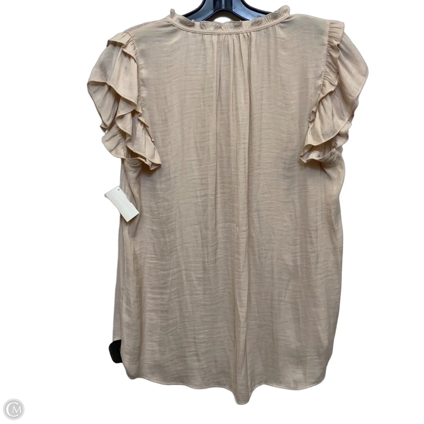 Top Sleeveless By Rachel Zoe In Beige, Size: M