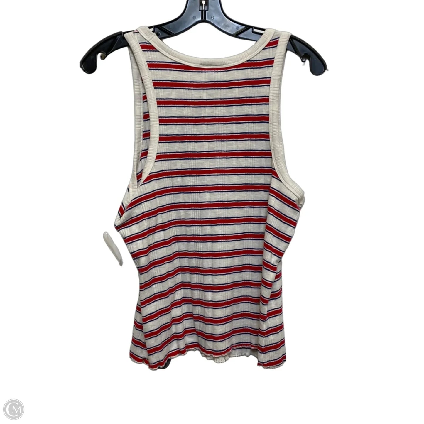 Top Sleeveless By Universal Thread In Red & White, Size: Xxl