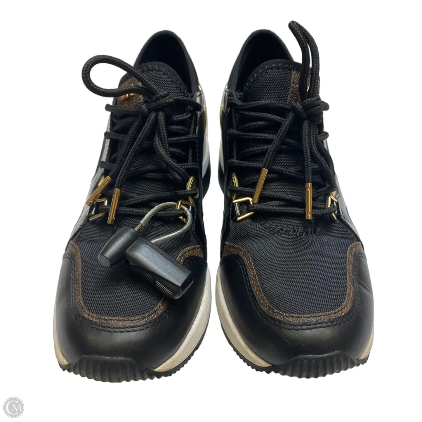 Shoes Sneakers By Michael By Michael Kors In Black & Brown, Size: 6
