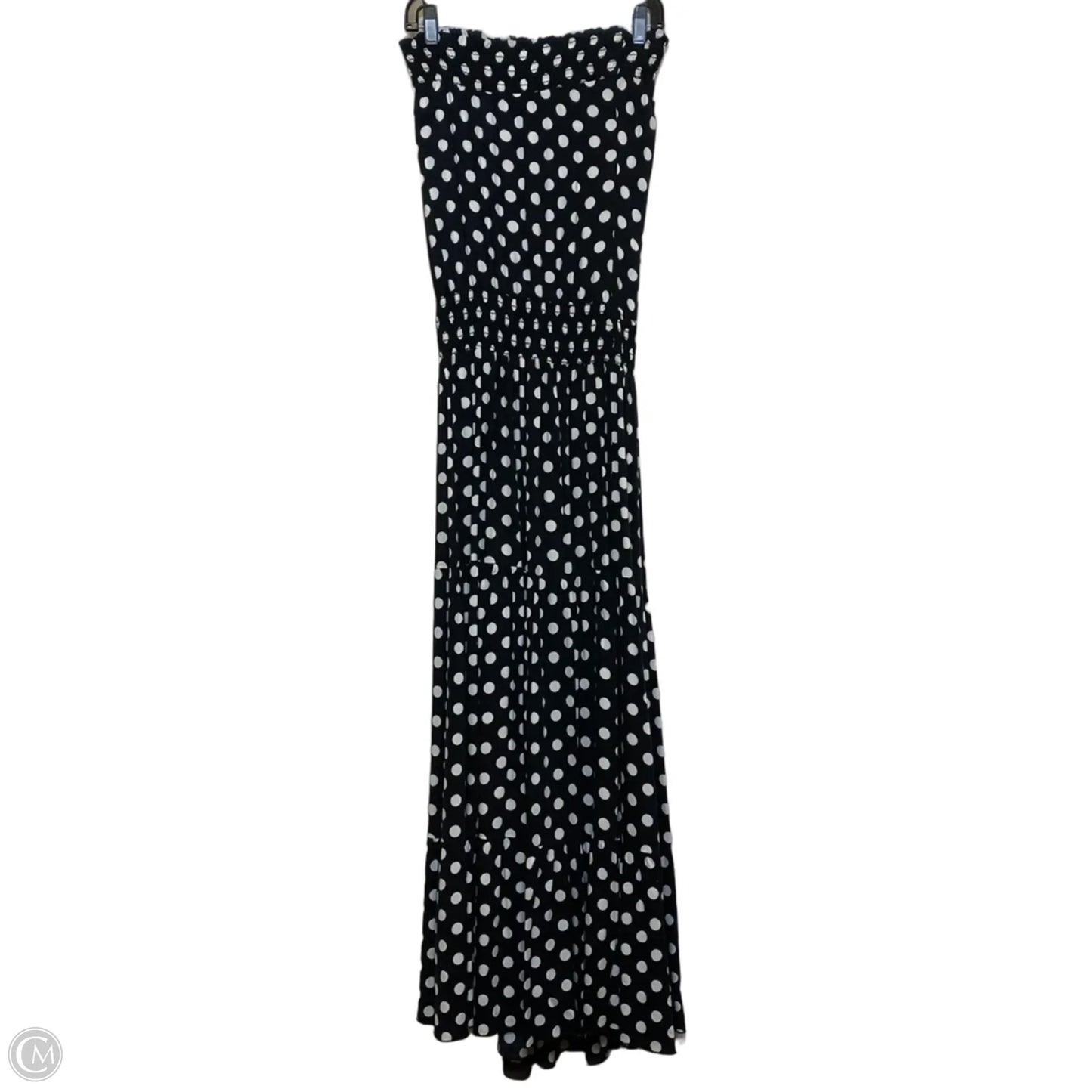 Dress Casual Maxi By Clothes Mentor In Polkadot Pattern, Size: M