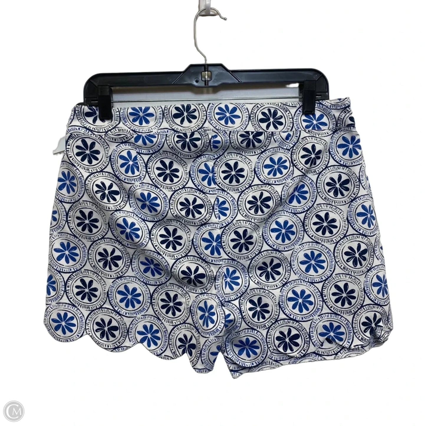 Shorts By Mudpie In Blue & White, Size: M