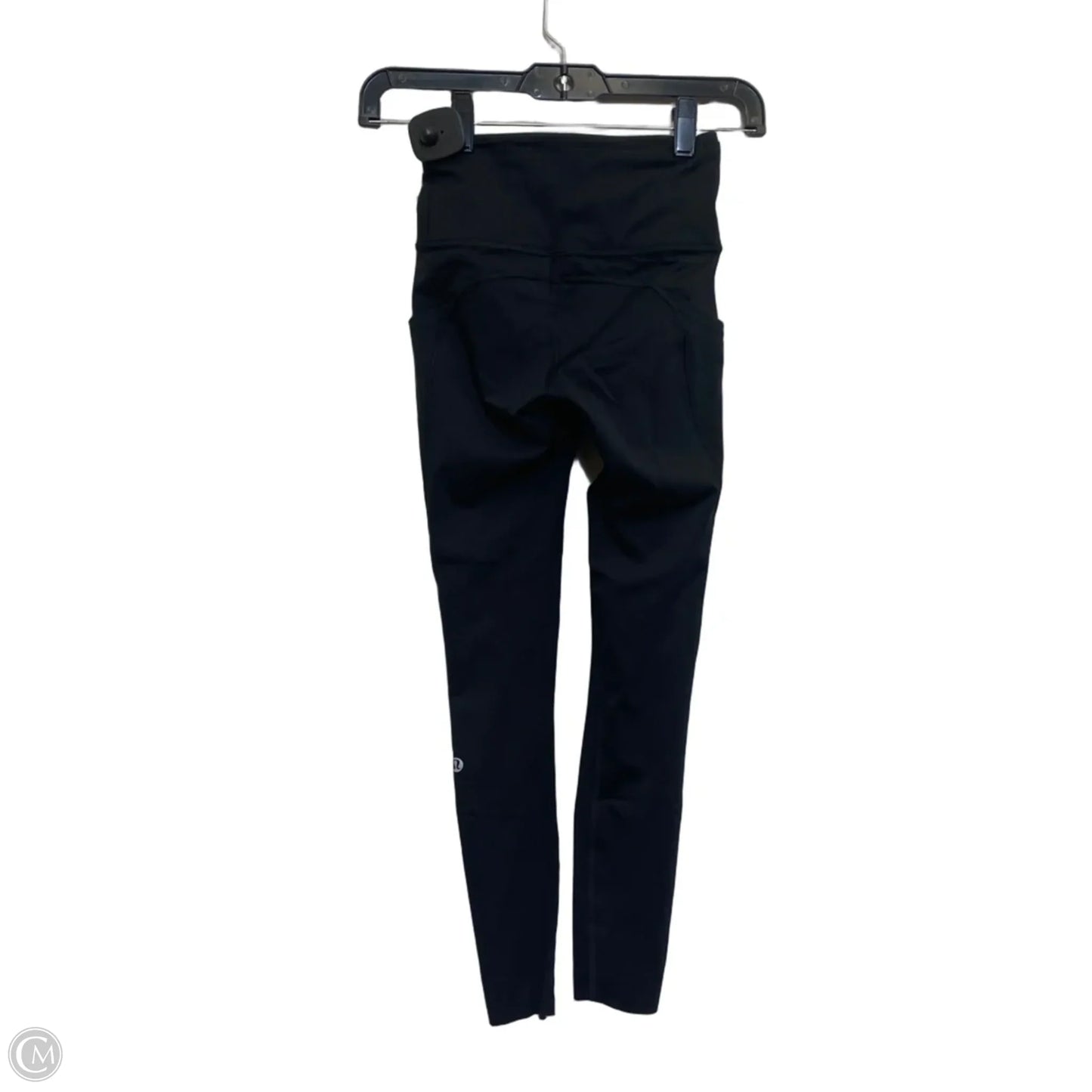 Athletic Leggings Designer By Lululemon In Black, Size: 2