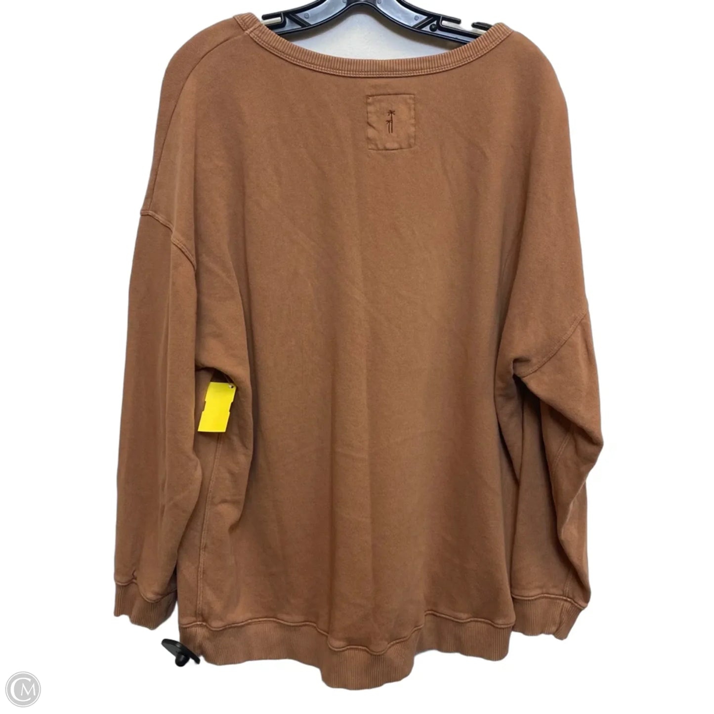 Sweatshirt Crewneck By Aerie In Brown, Size: M