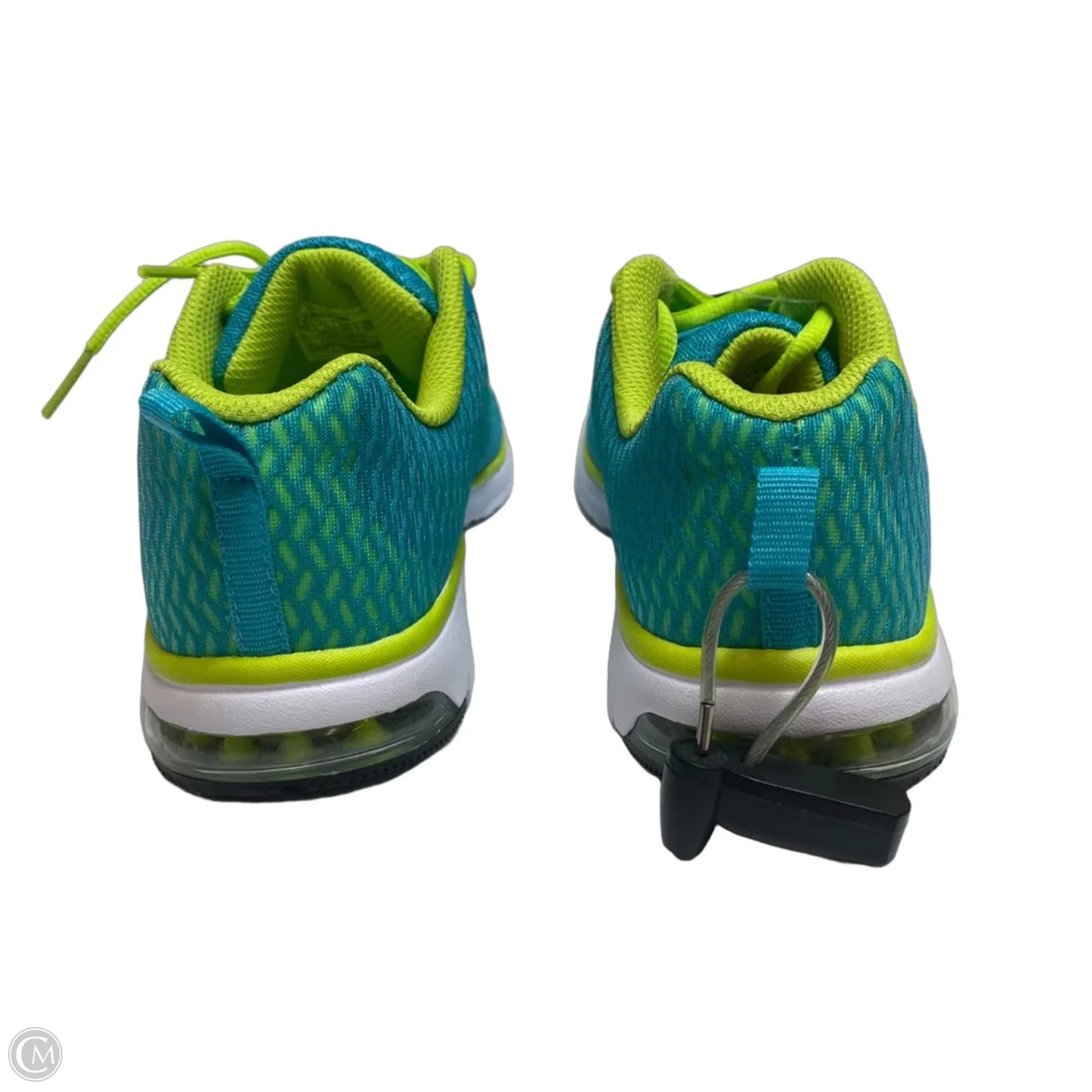 Shoes Athletic By La Gear In Blue & Green, Size: 7.5