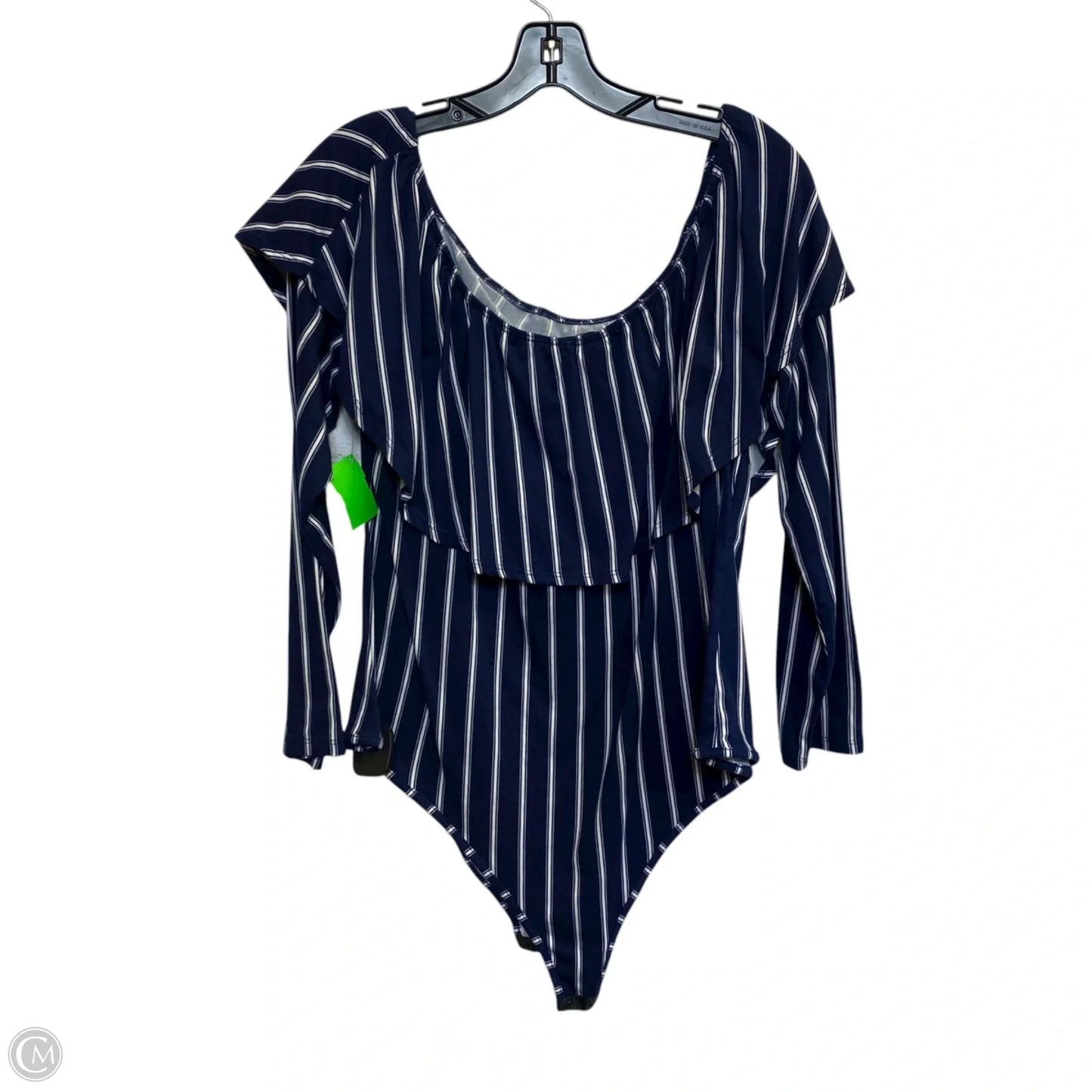 Bodysuit By Marci In Blue, Size: 3x