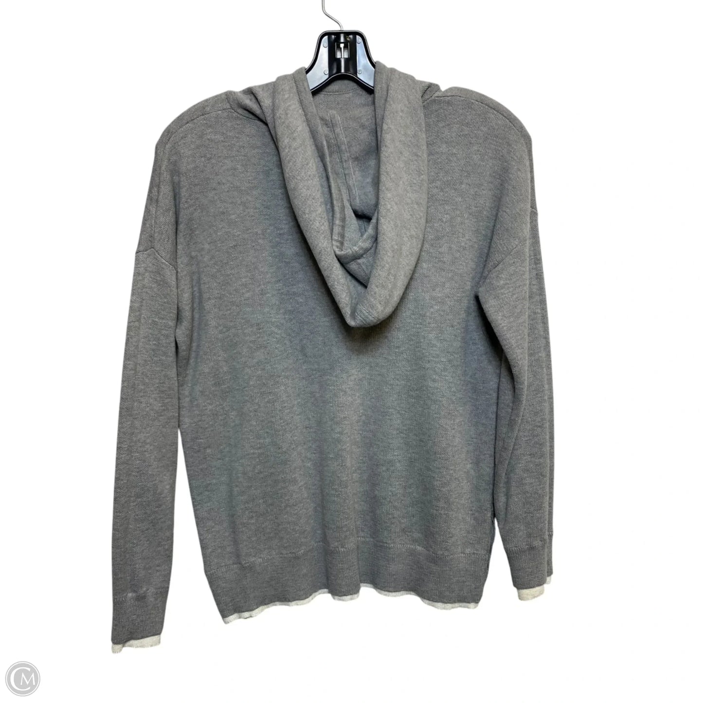 Sweater By Tahari By Arthur Levine In Grey, Size: Xs
