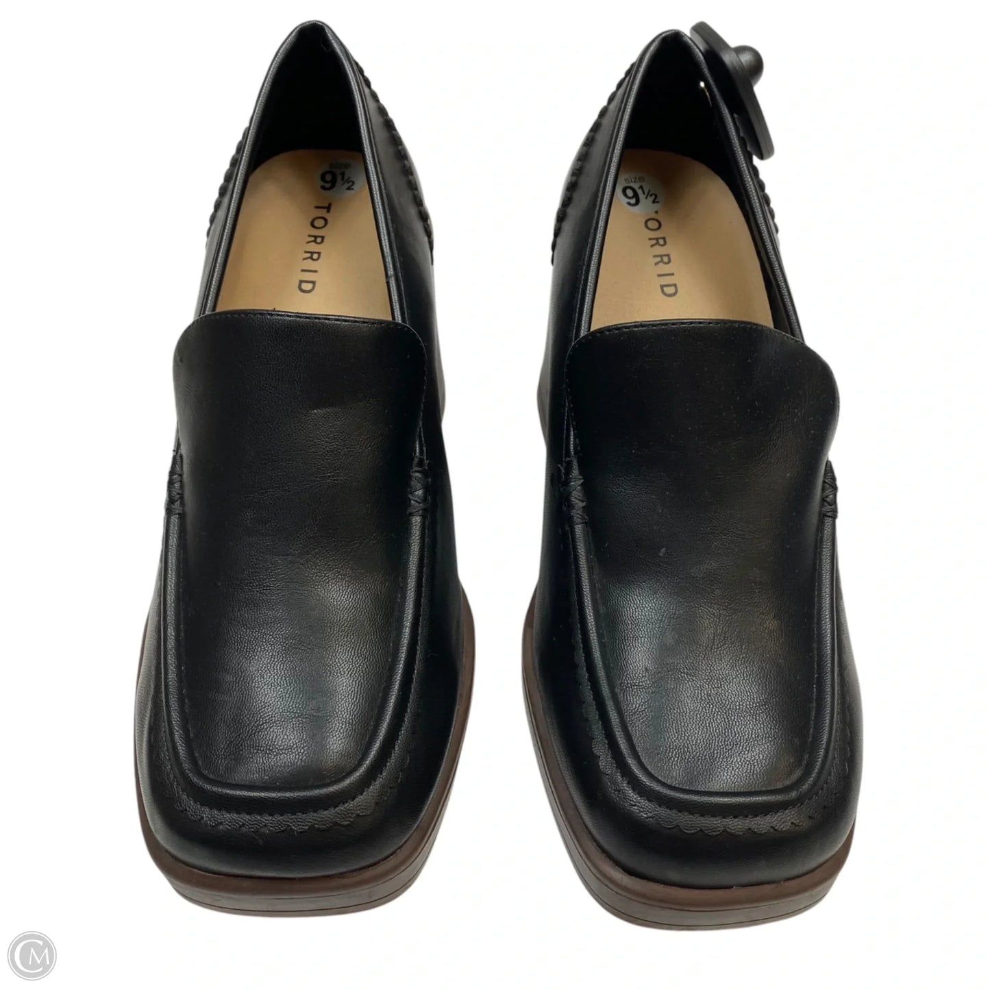 Shoes Heels Block By Torrid In Black, Size: 9.5