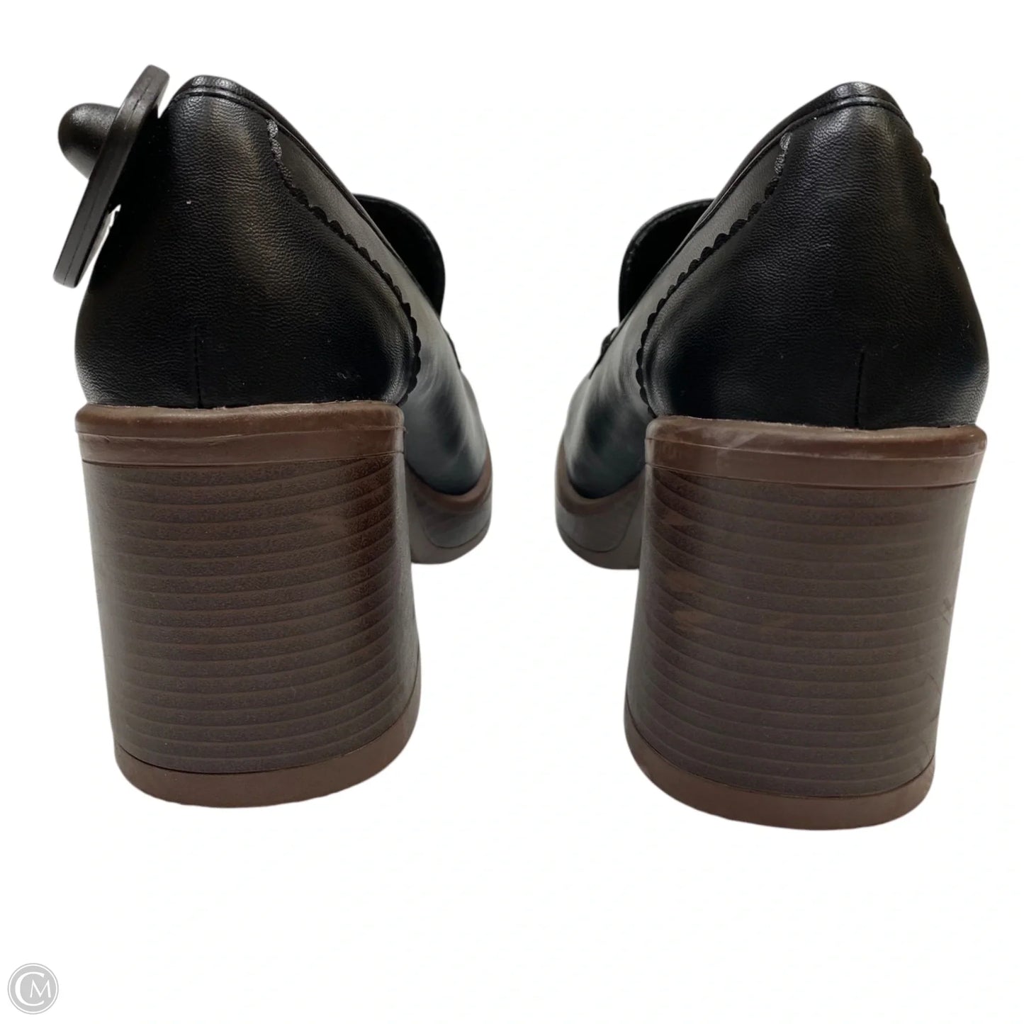 Shoes Heels Block By Torrid In Black, Size: 9.5