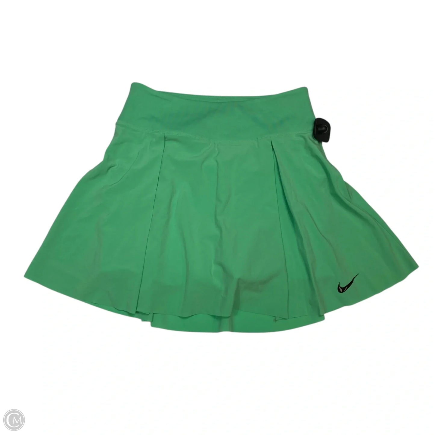 Athletic Skort By Nike Apparel In Green, Size: S
