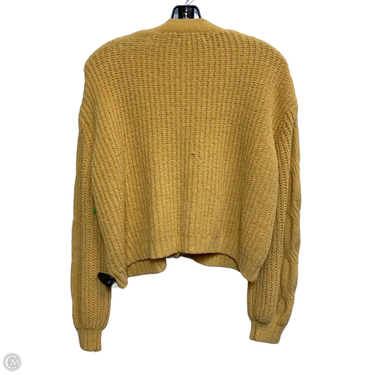 Cardigan By Love Tree In Yellow, Size: S