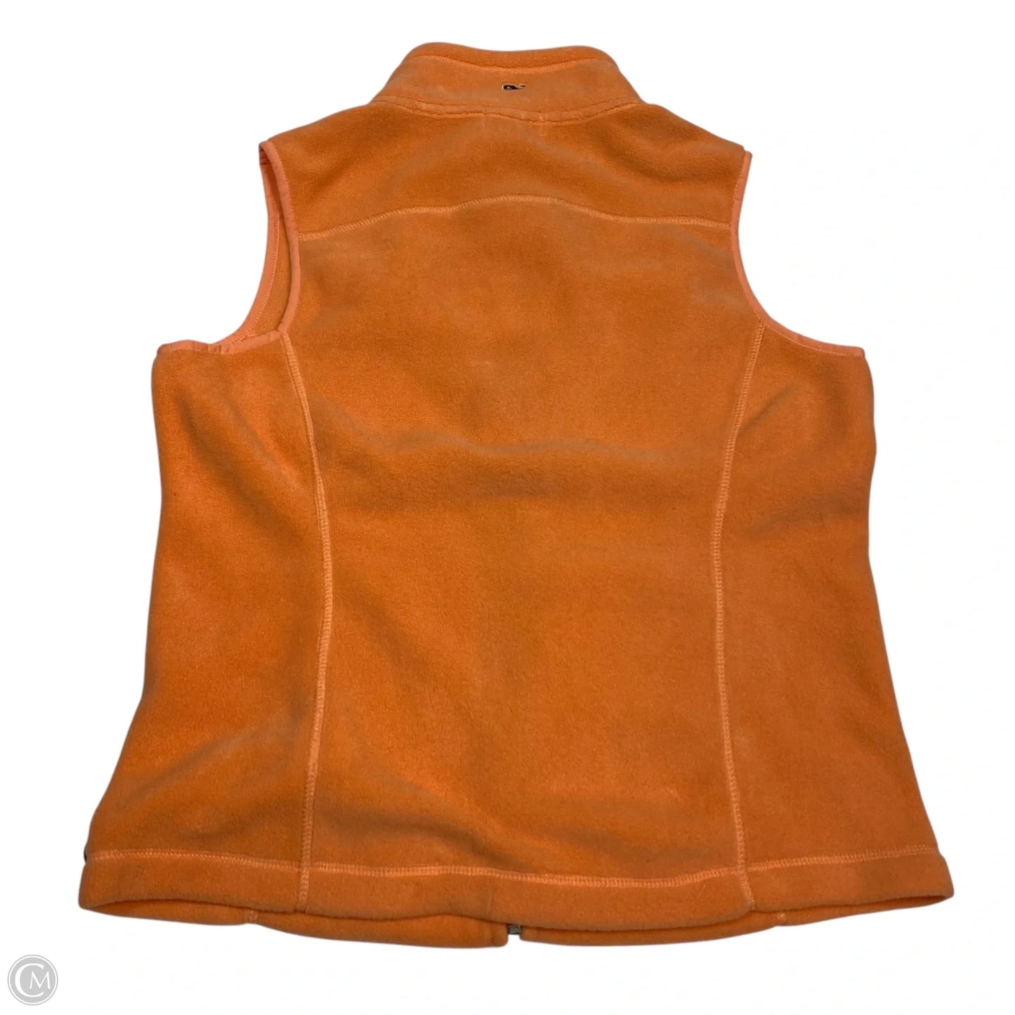 Vest Designer By Vineyard Vines In Orange, Size: S