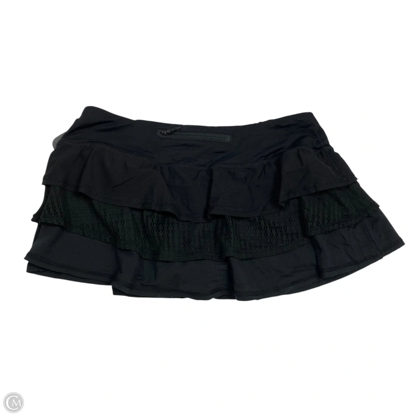 Athletic Skort By Lululemon In Black, Size: 6