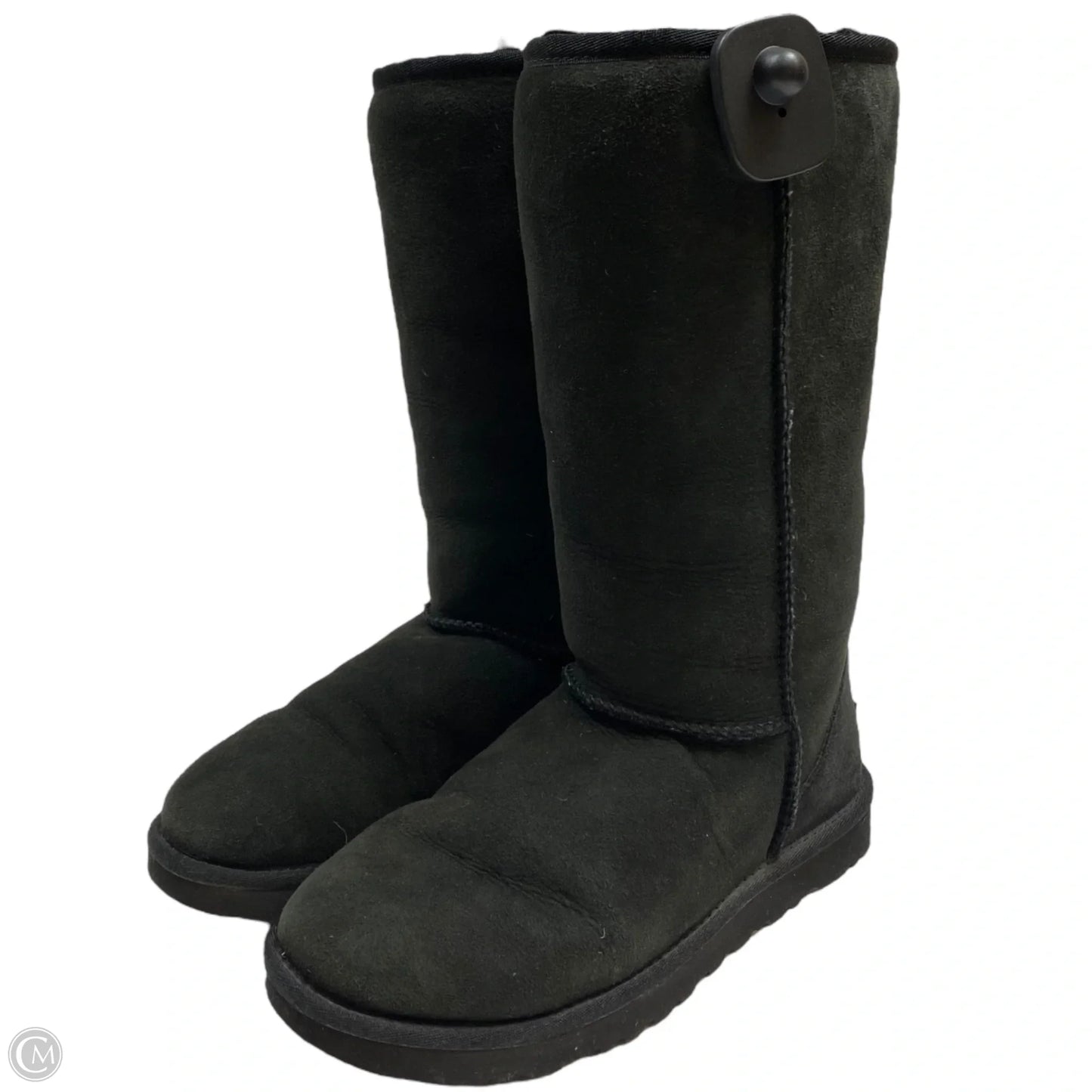 Boots Designer By Ugg In Black, Size: 7