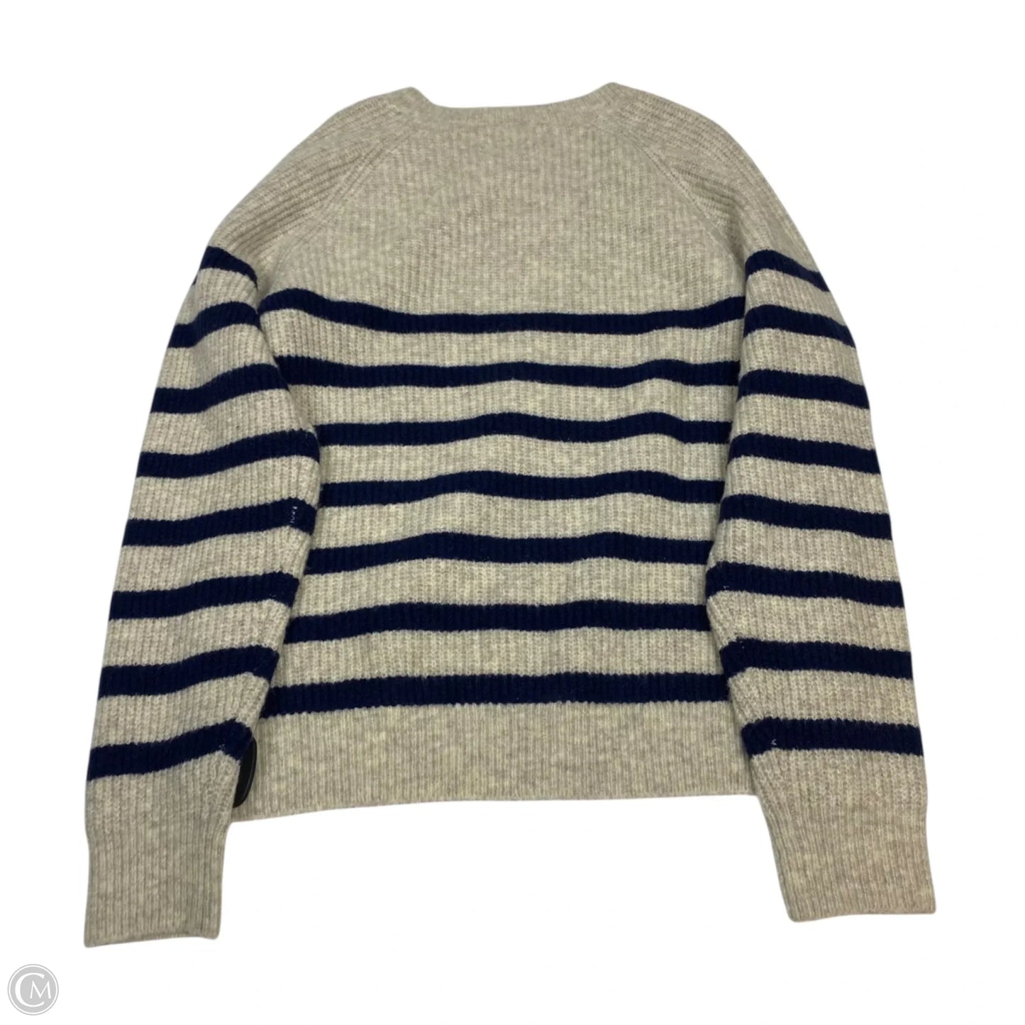 Sweater By Knox Rose In Blue & Cream, Size: Xs
