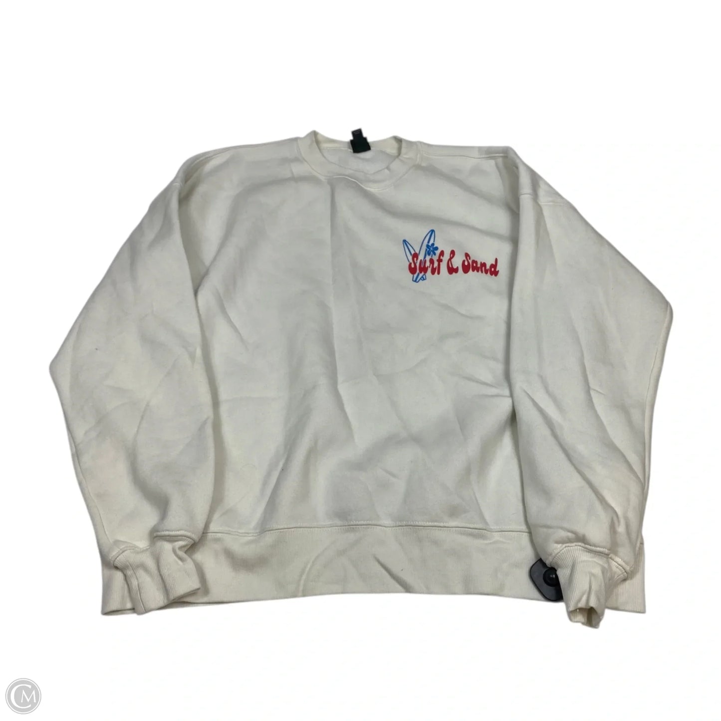 Sweatshirt Crewneck By Wild Fable In Cream, Size: Xs