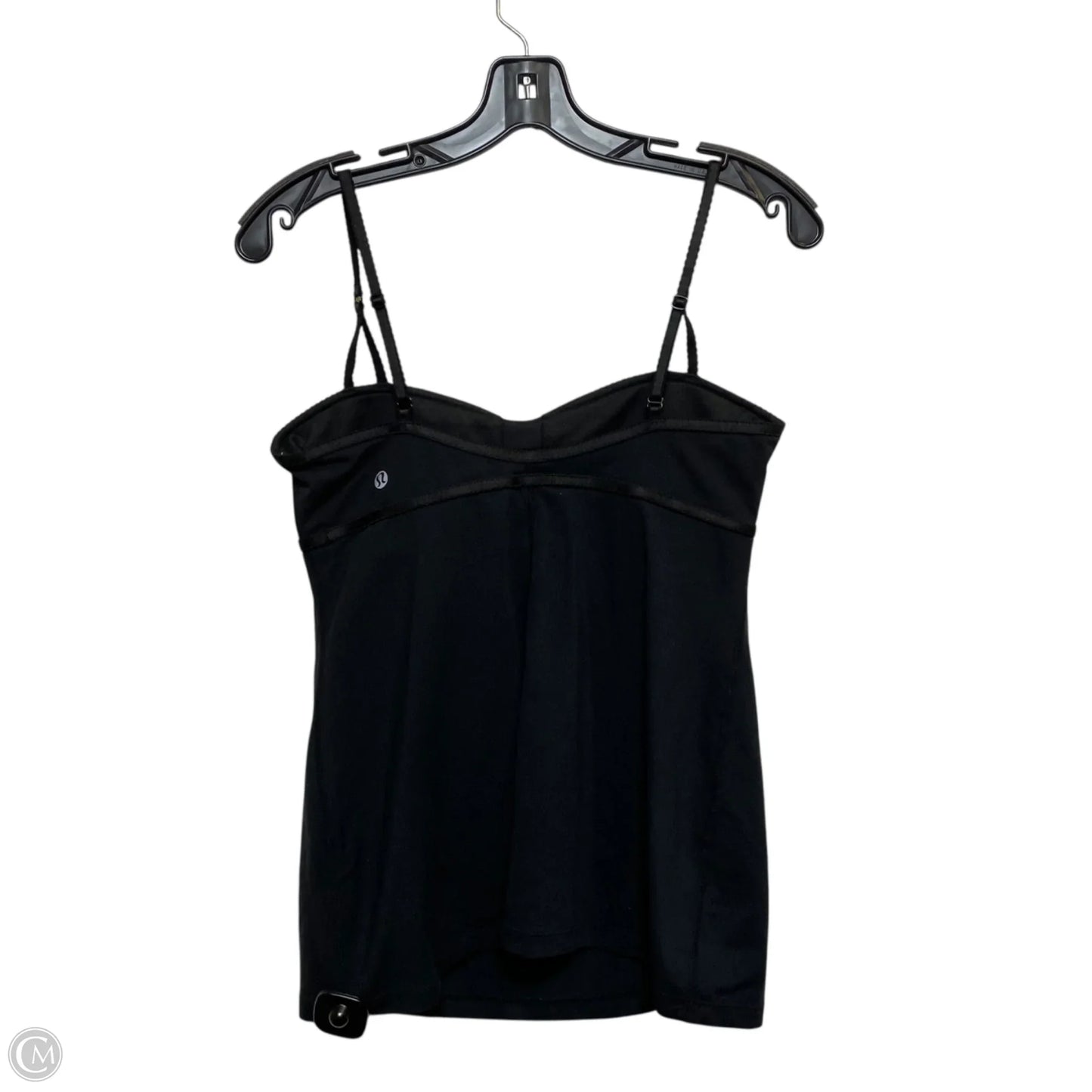 Athletic Tank Top Designer By Lululemon In Black, Size: L