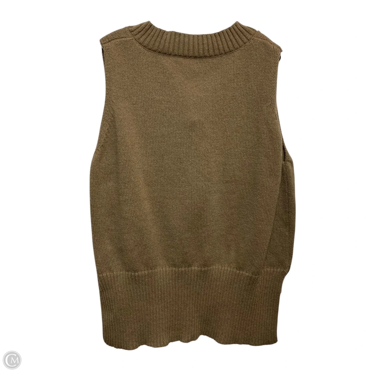 Vest Sweater By Shein In Beige, Size: L