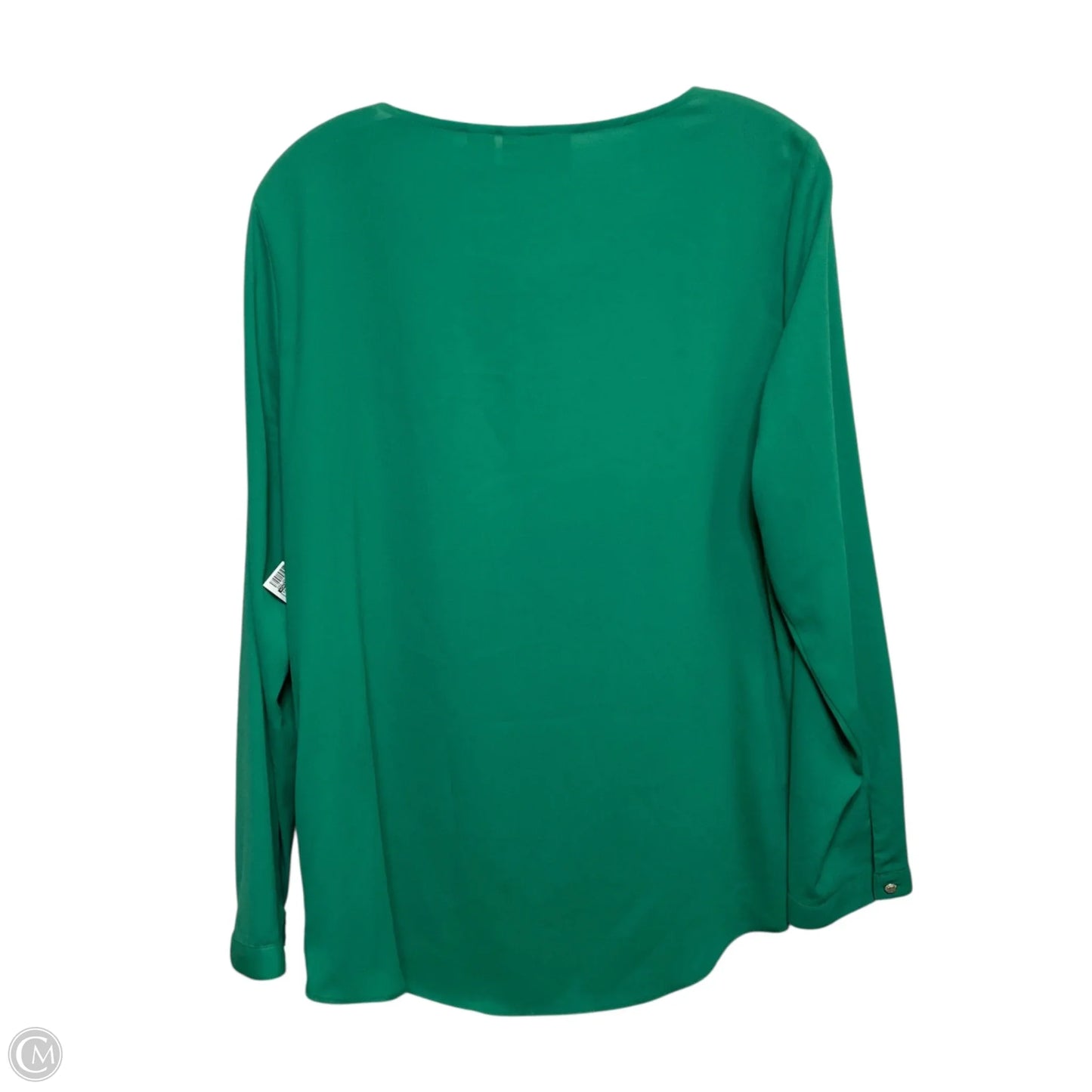 Top Long Sleeve By Chicos In Green, Size: S