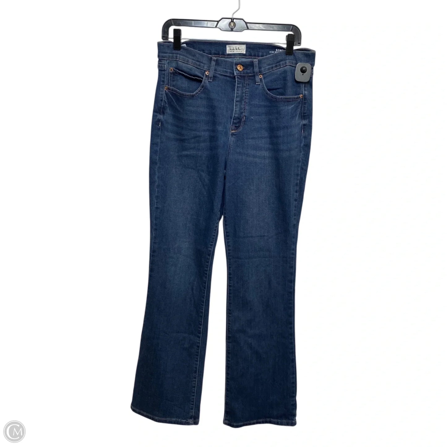 Jeans Boot Cut By Nicole By Nicole Miller In Blue Denim, Size: 10