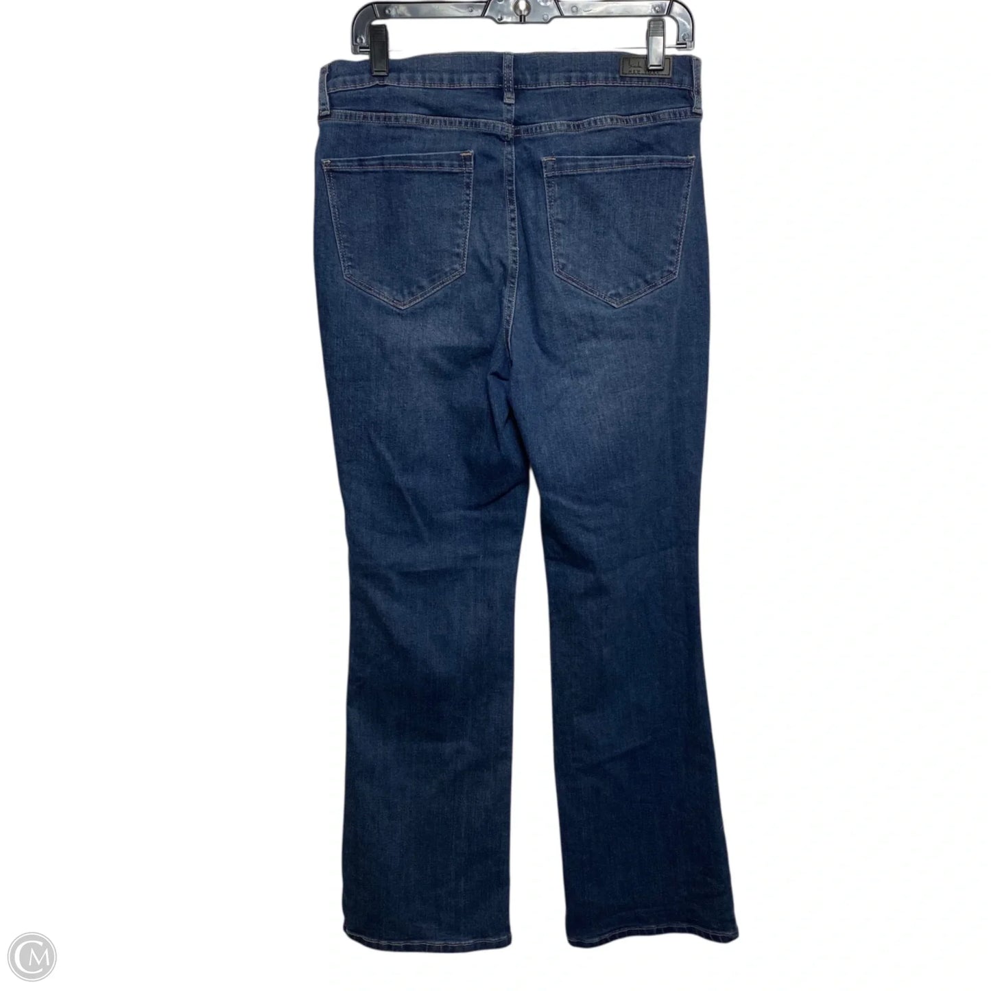 Jeans Boot Cut By Nicole By Nicole Miller In Blue Denim, Size: 10