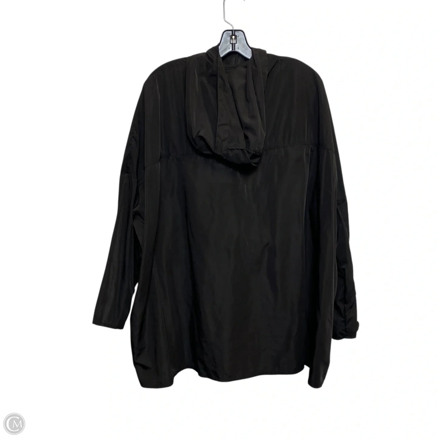 Jacket Windbreaker By Zara In Black, Size: L