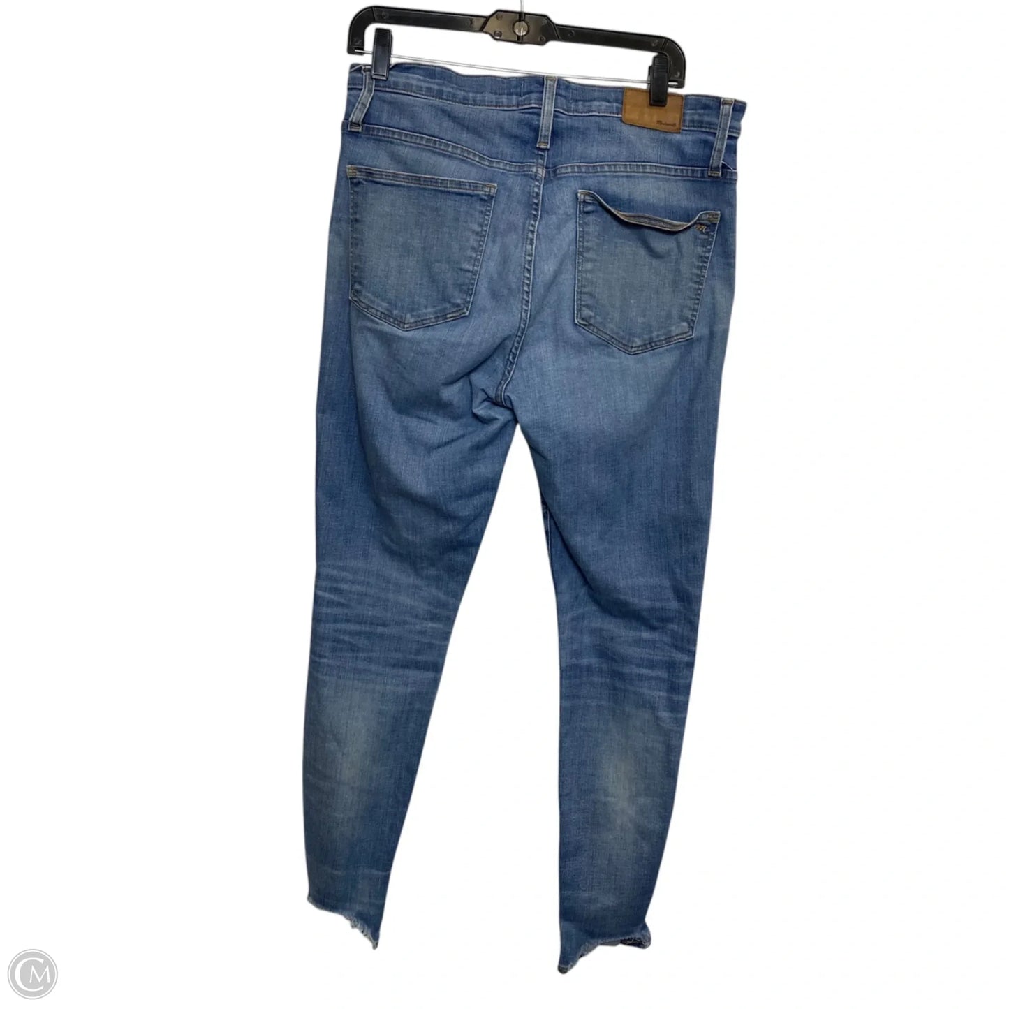 Jeans Skinny By Madewell In Blue Denim, Size: 10