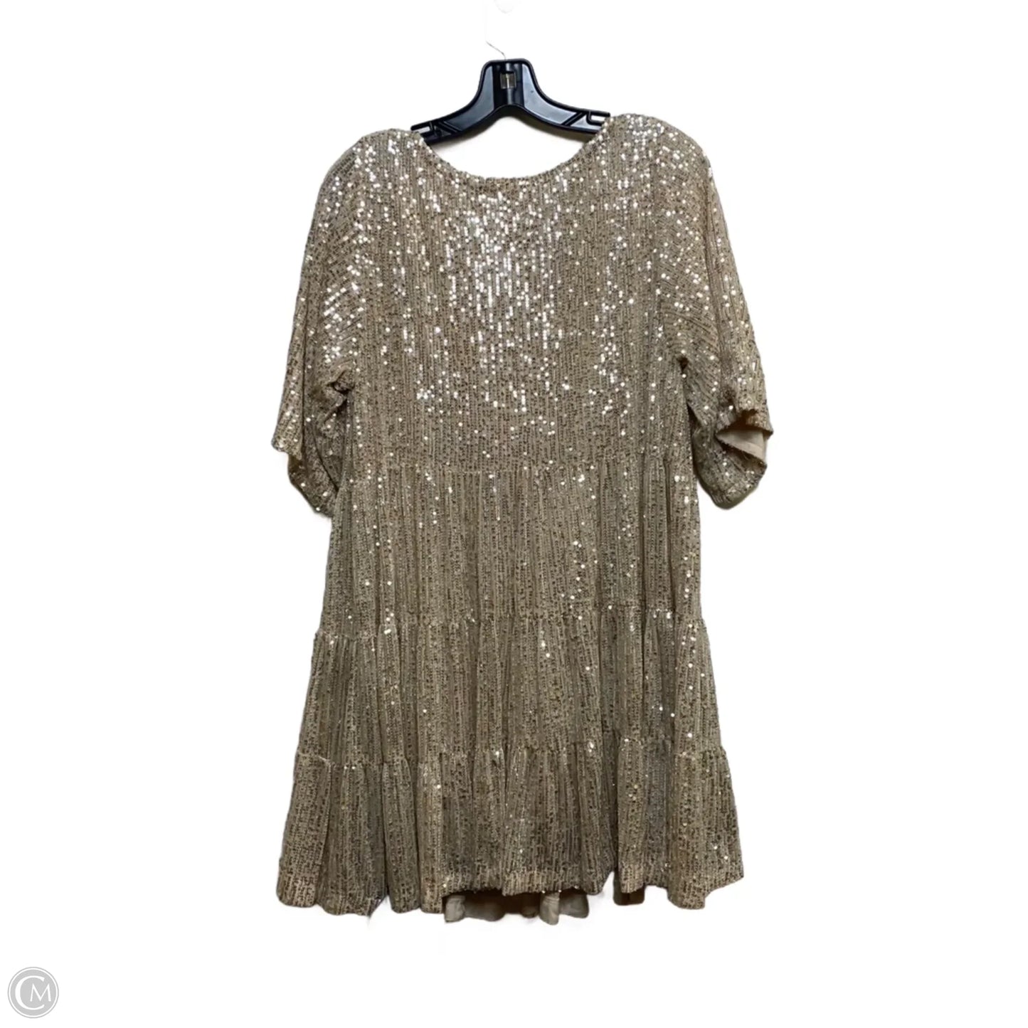 Dress Party Short By By Together In Gold, Size: S