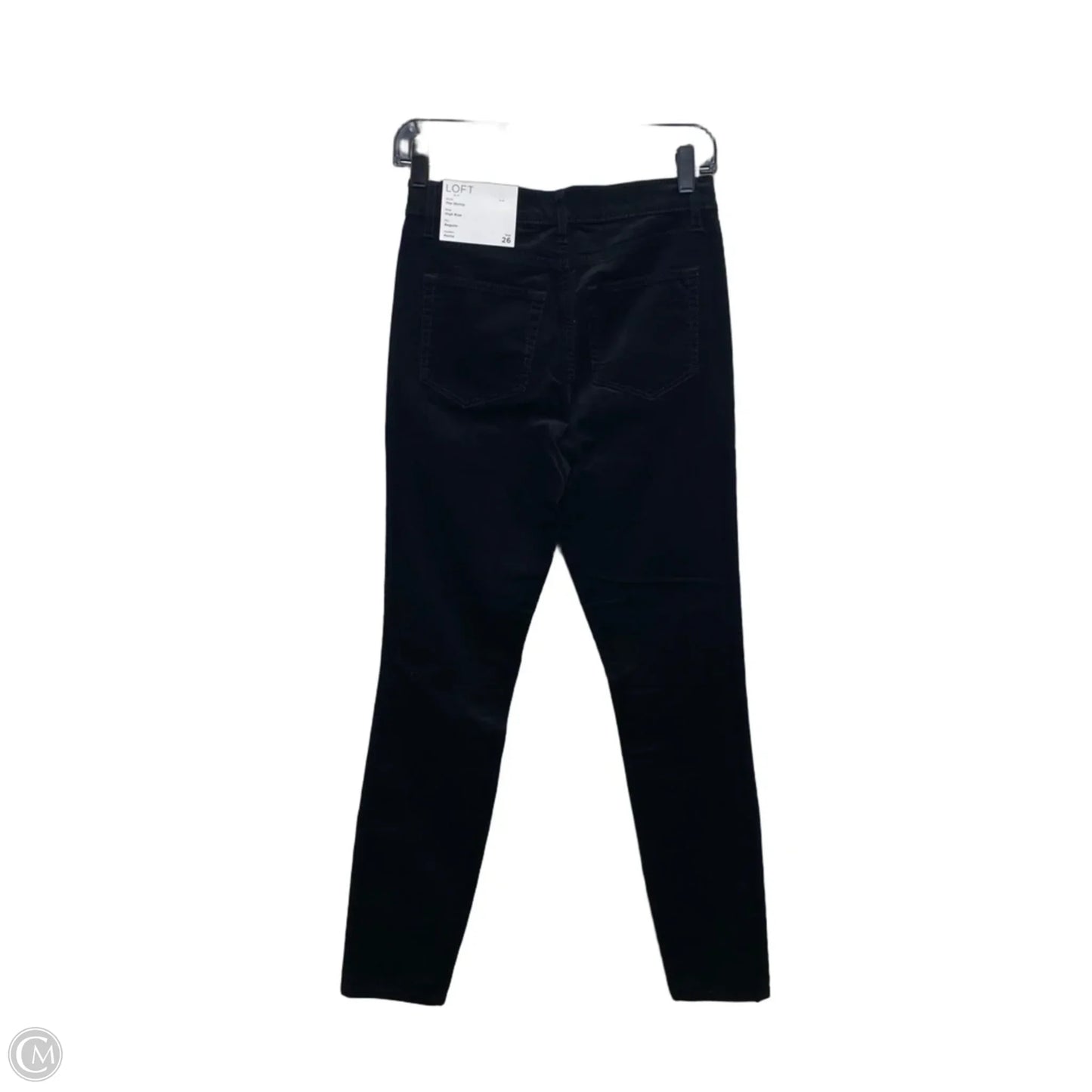 Pants Corduroy By Loft In Black, Size: 2