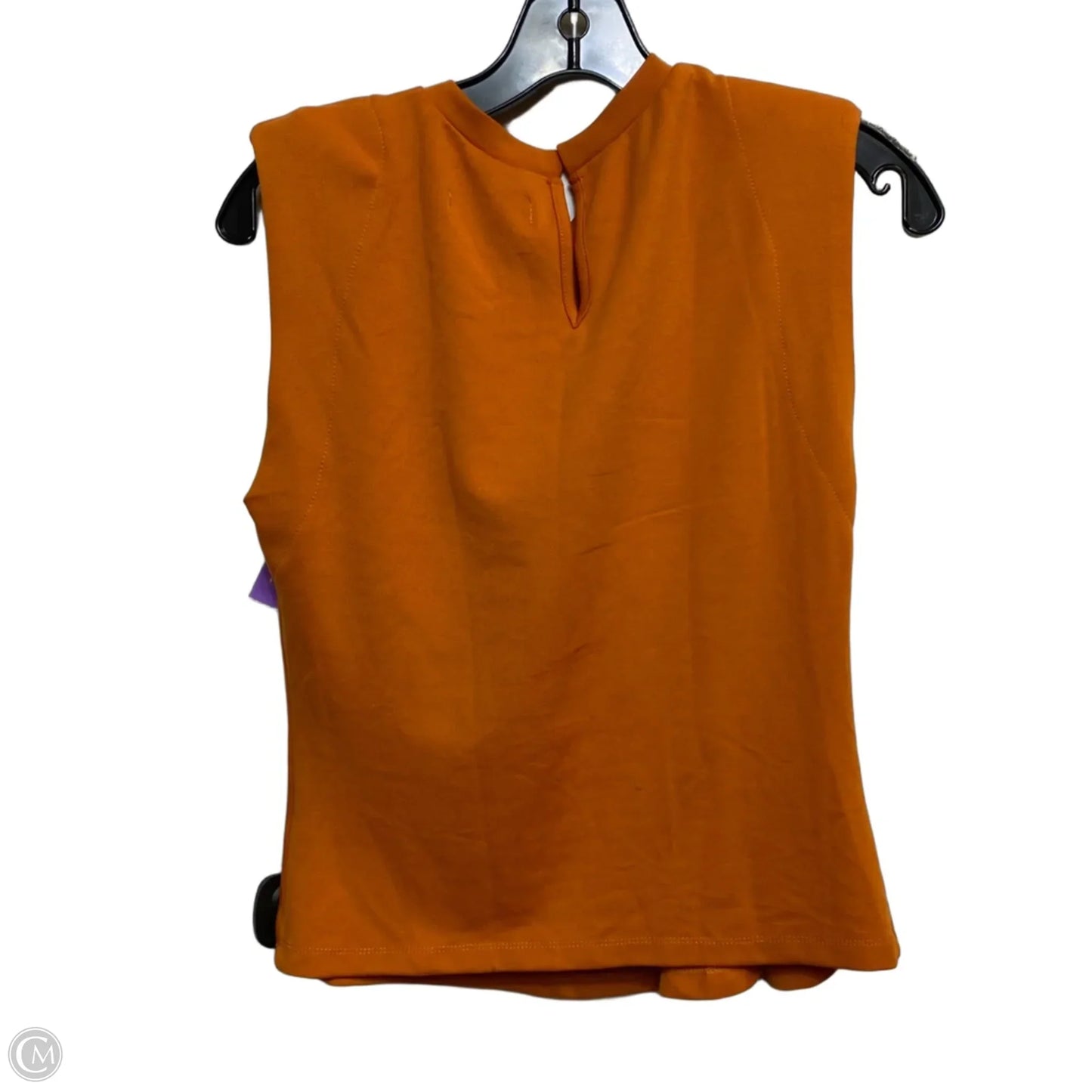 Top Sleeveless By Ontwelfth In Orange, Size: M